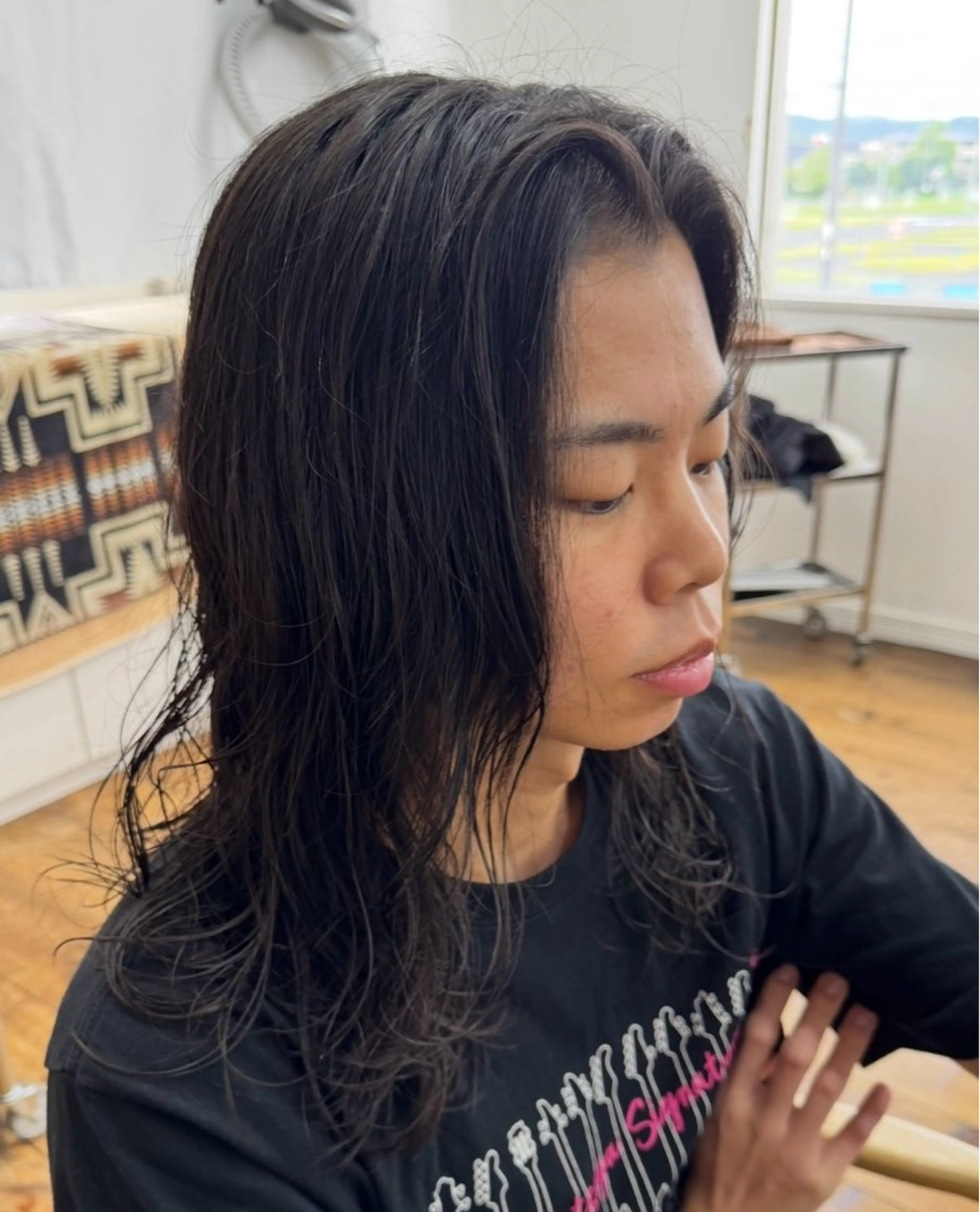 『ラフパーマ』ナチュラルパーマ+カットの写真