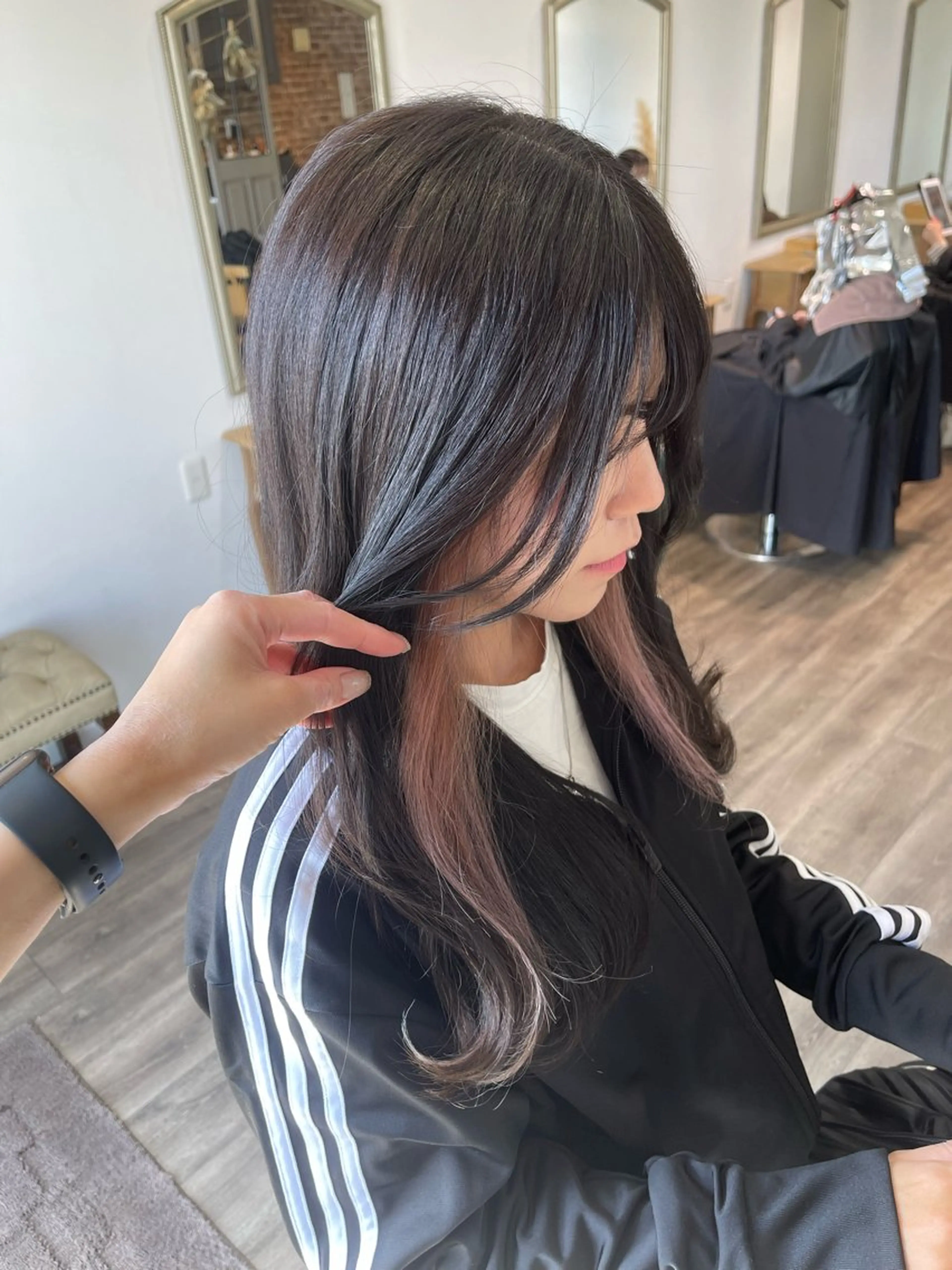 ロング カラー ヘアカラー Felice Erikaのヘアスタイル