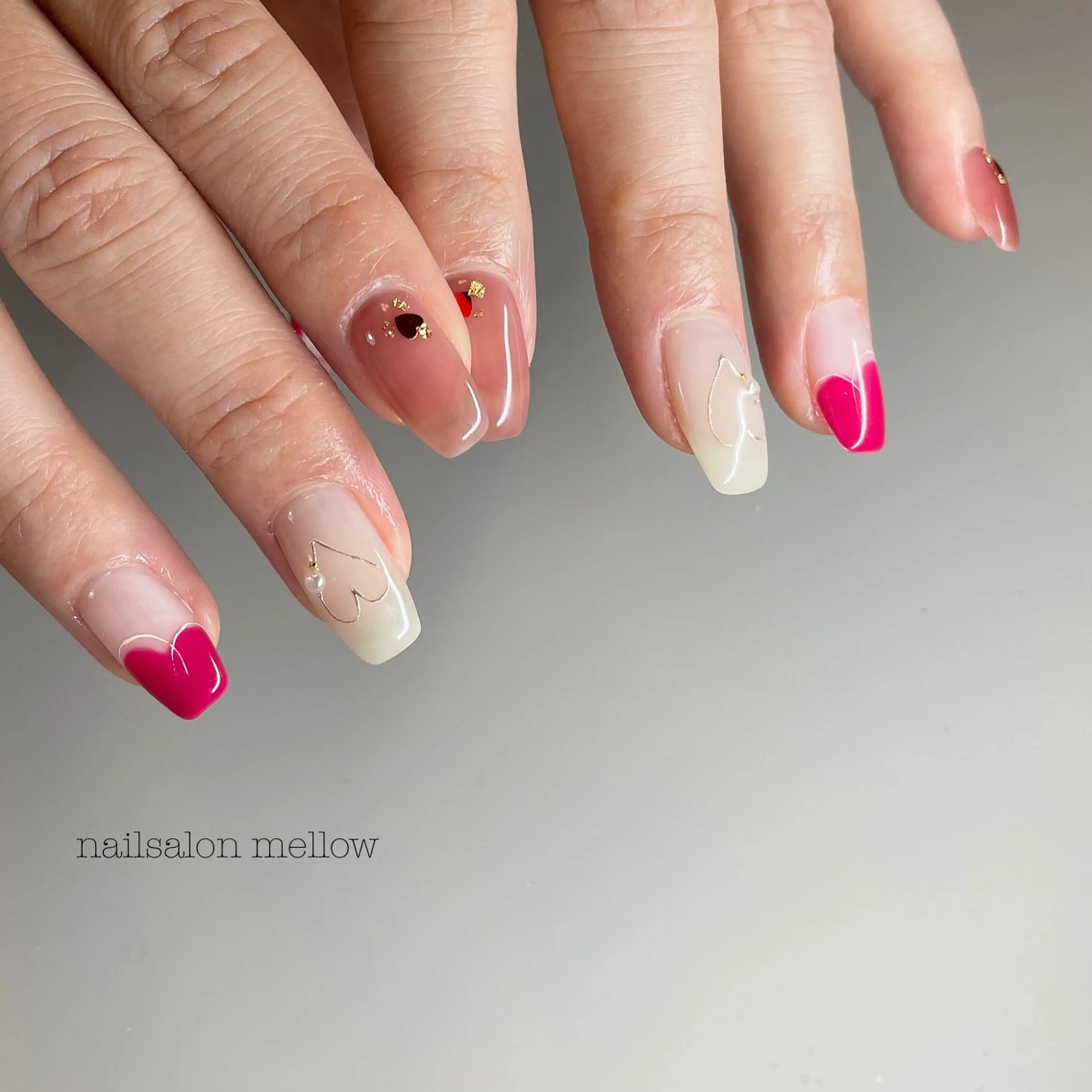 ネイル ハンドネイル 大山 浩美のネイルデザイン