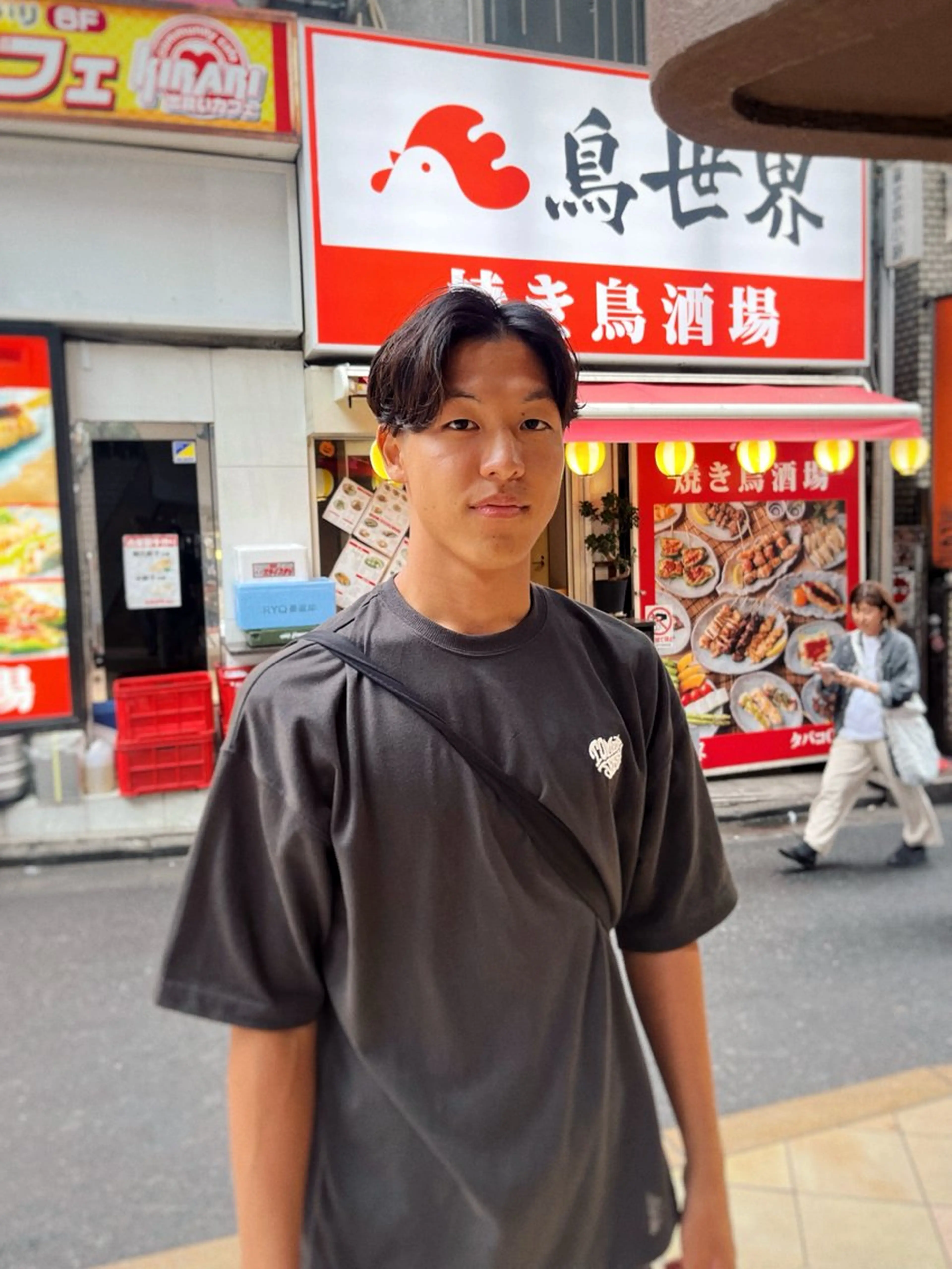 メンズ RIKU⚡️毛流れ ヘア×眉ワックスのヘアスタイル