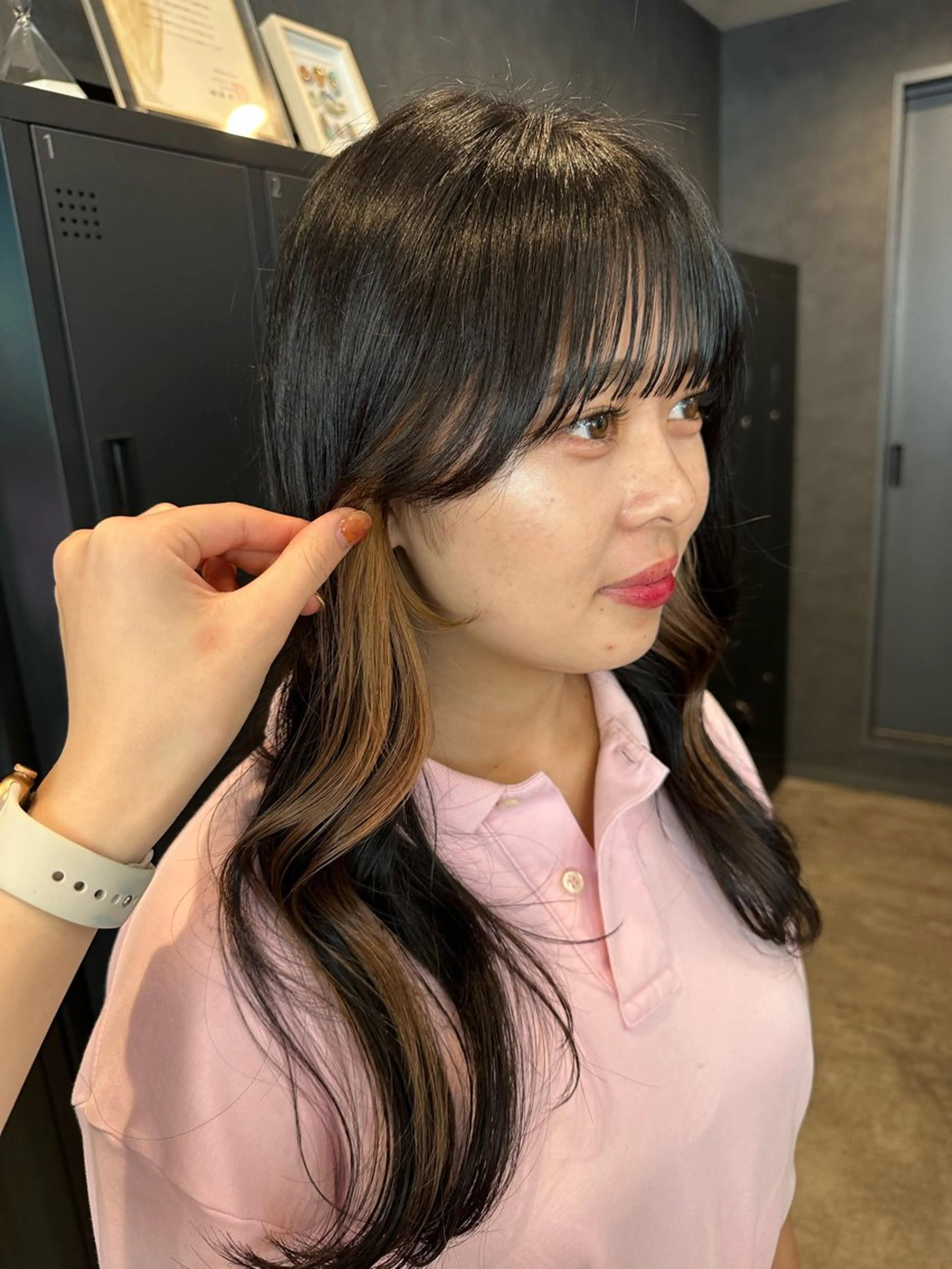 ロング カラー インナーカラー sand名古屋[サンド]所属・安永 来未のヘアスタイル