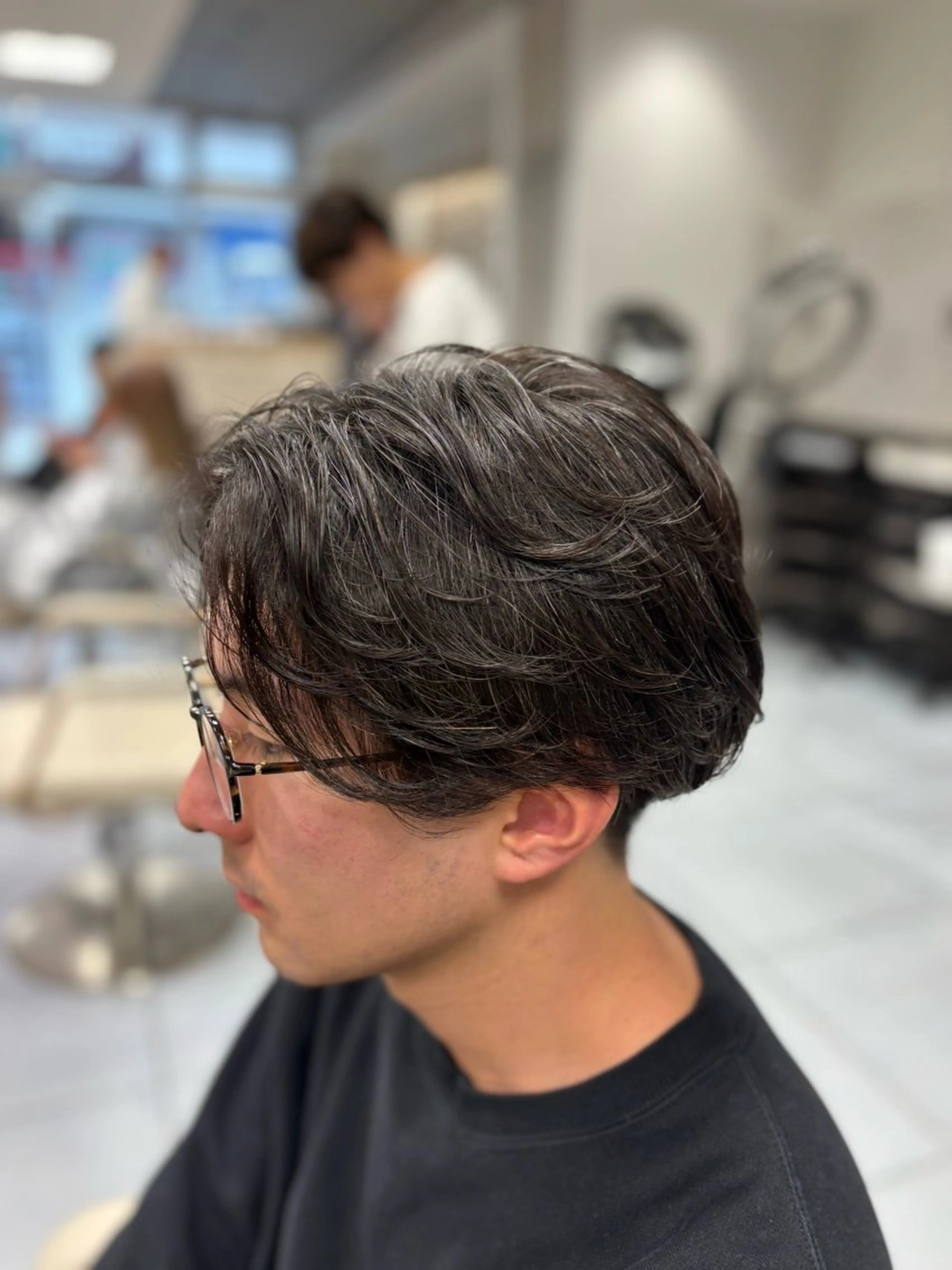 メンズ メンズ特化韓国風 パーマスタイル/りんのヘアスタイル