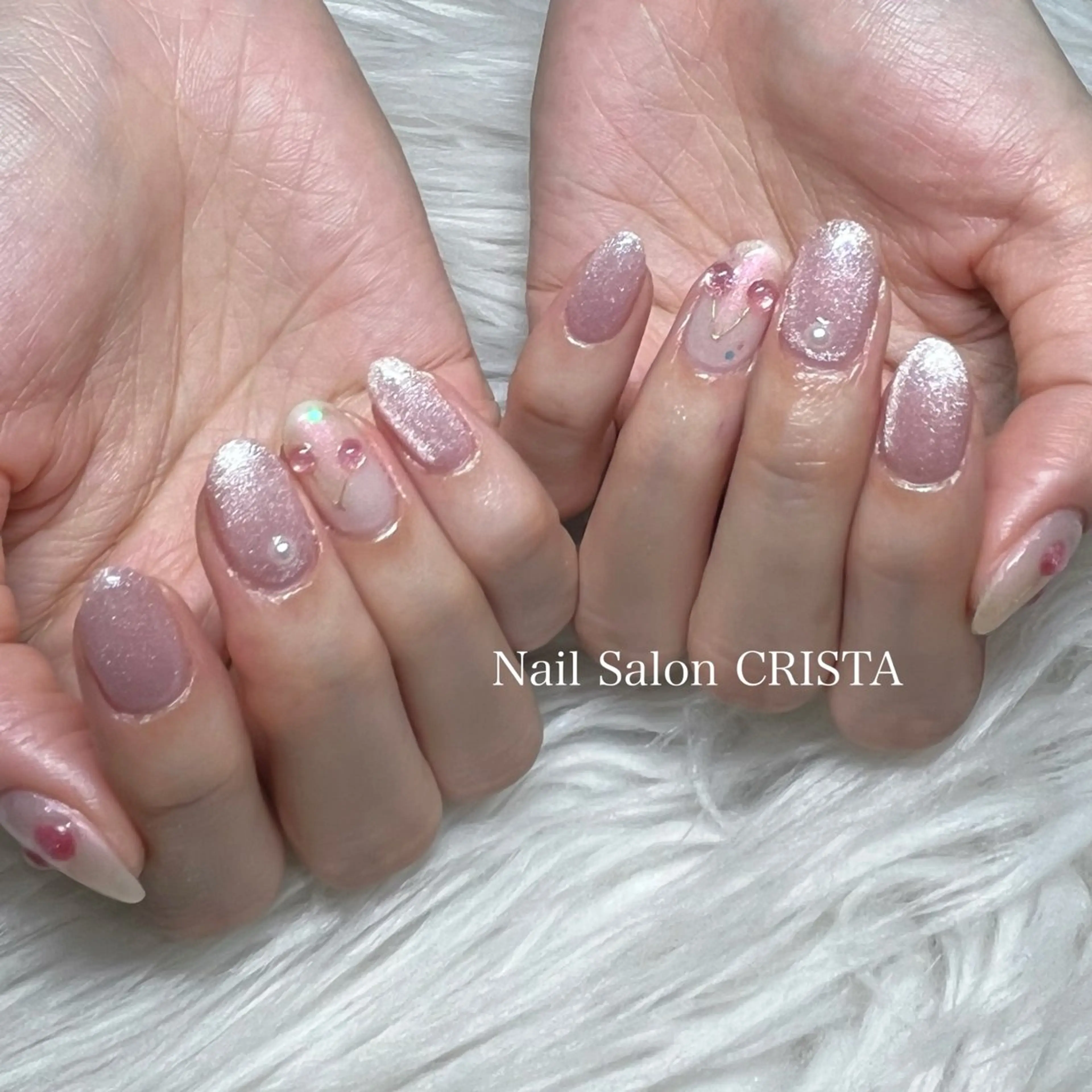 ネイル ハンドネイル CRISTA 🤍ヒナタのネイルデザイン