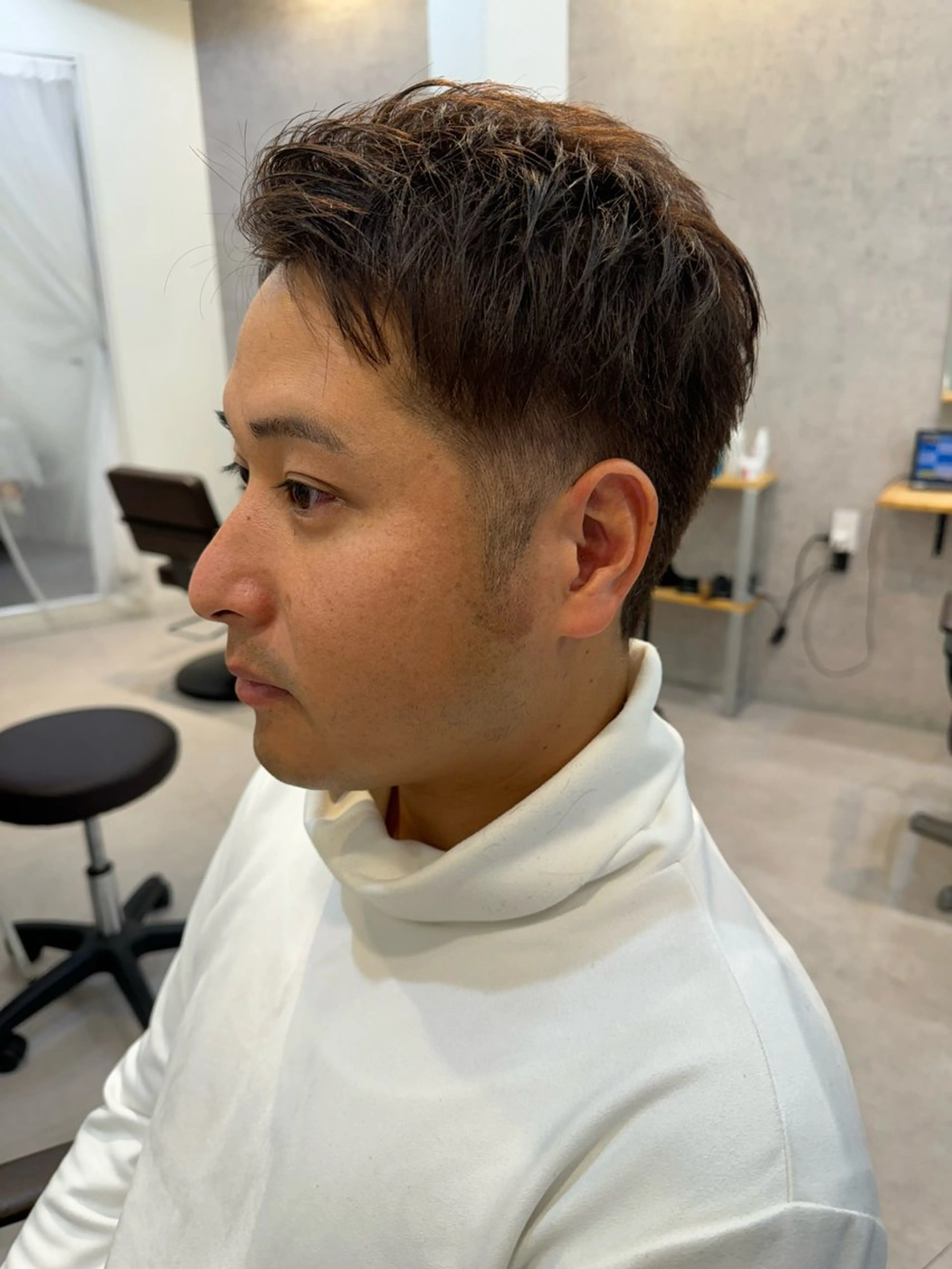 ショート カラー メンズ カット ヘアカラー トリートメント Dxxxx III所属・似合う髪型が 分からない方へのヘアスタイル