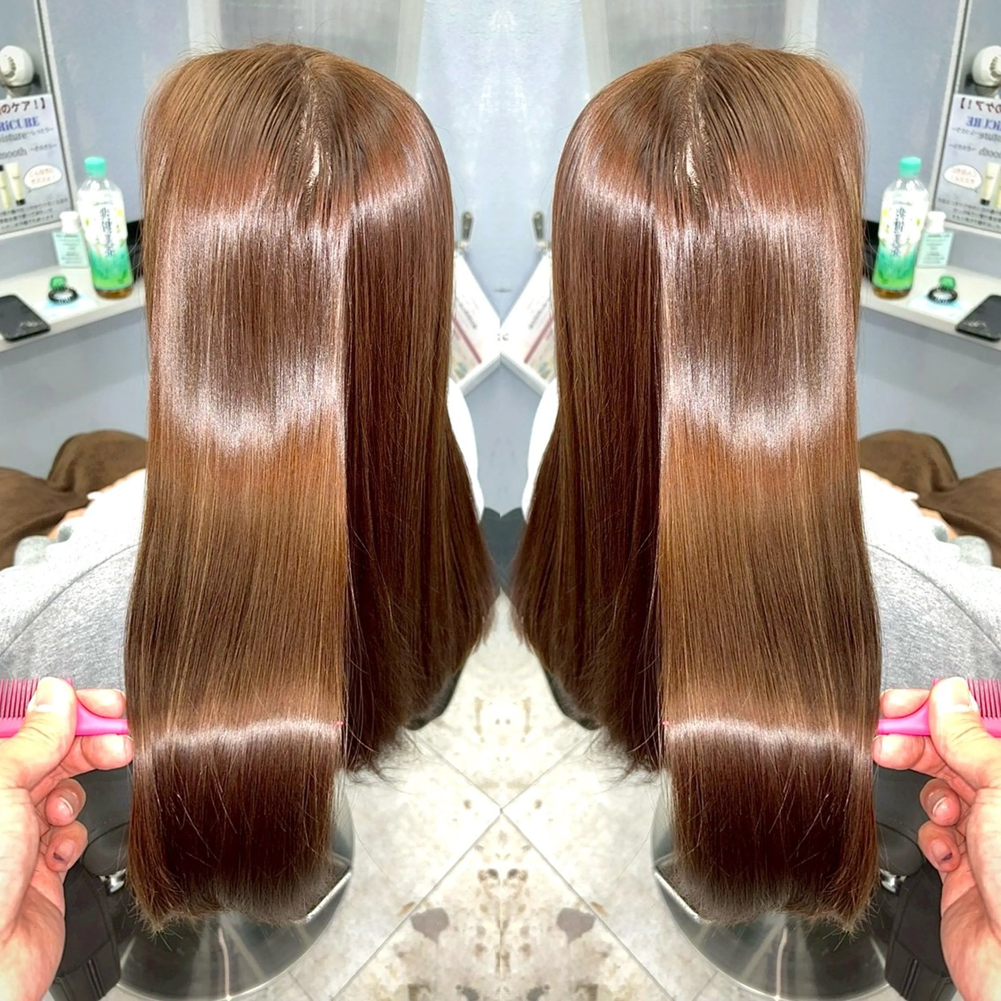 ロング ロング 🤎モデル募集/韓国 ヘア/MIYU🤎のヘアスタイル