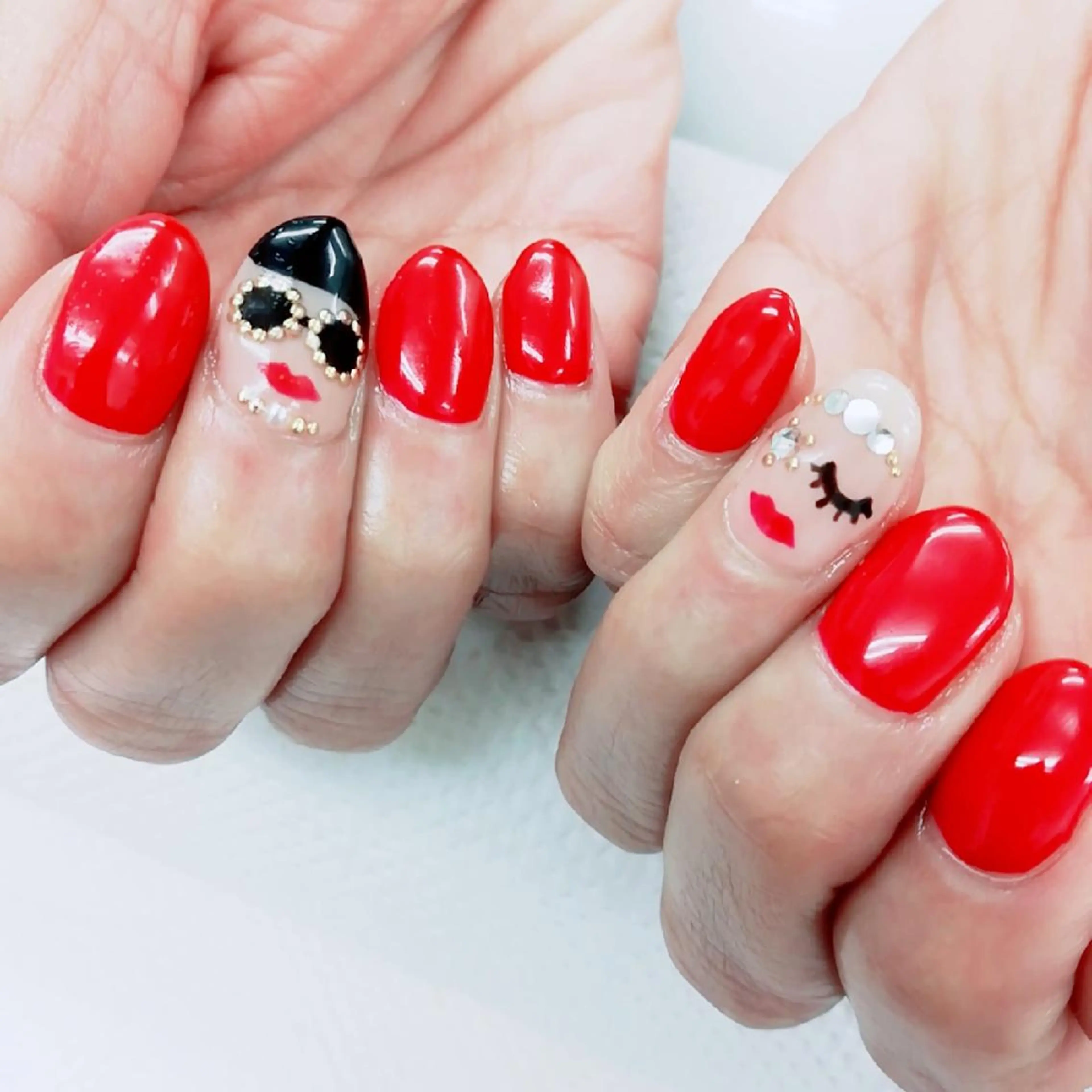 ネイル ハンドネイル 板倉 店長のネイルデザイン