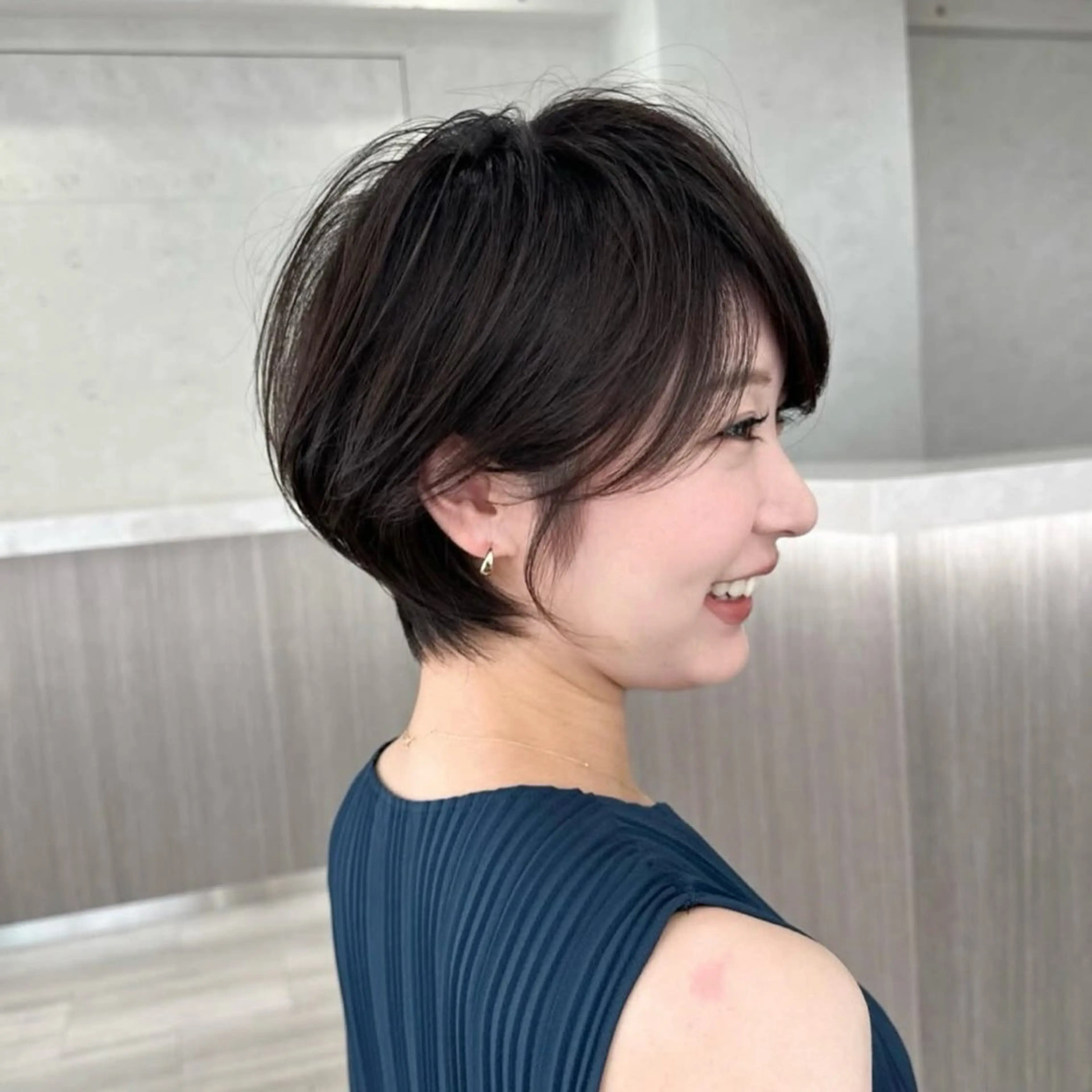 ショート 艶カラー/ヘアセット 着付け　ふうか　渋谷のヘアスタイル