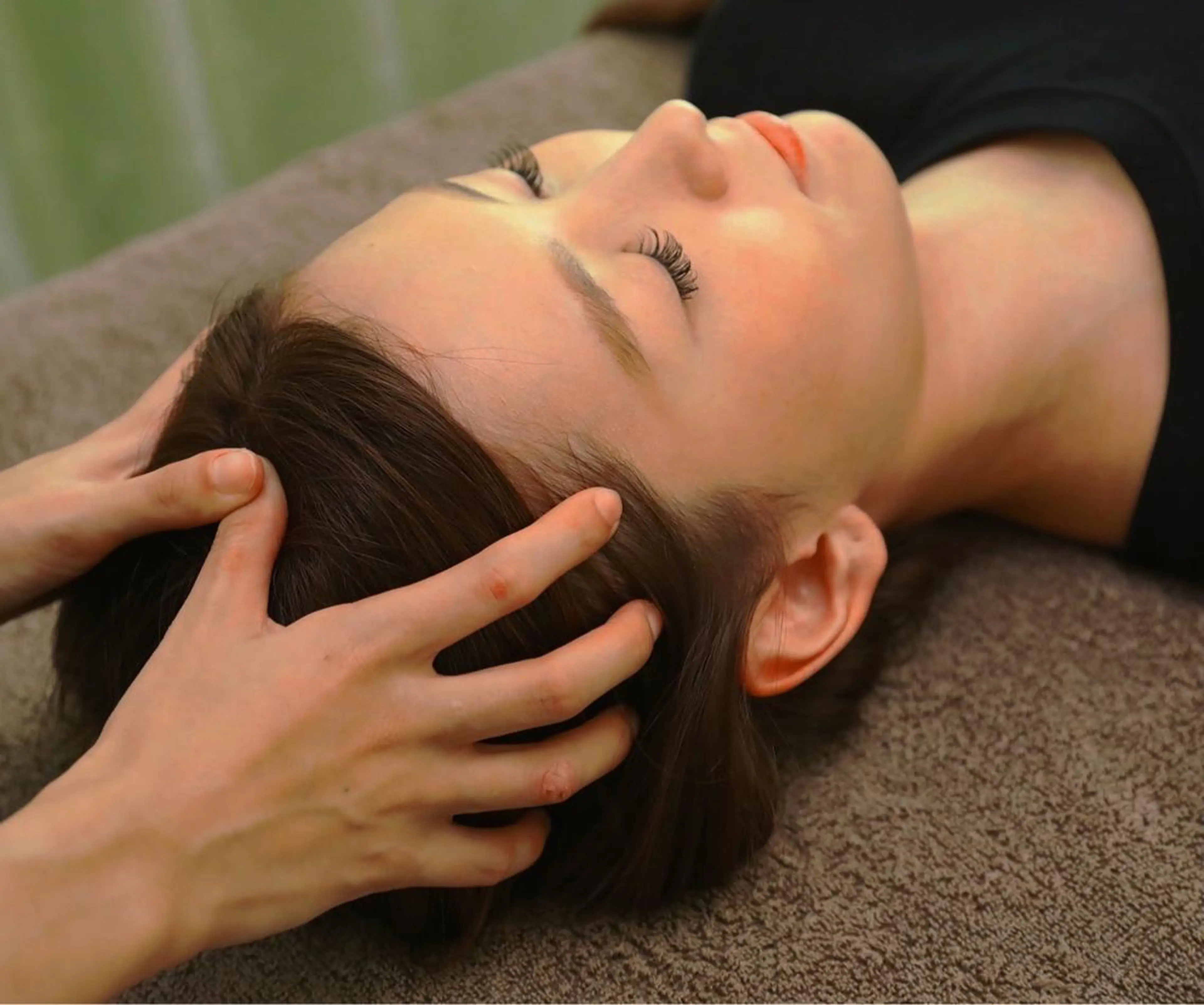 ドライヘッドスパ【無料】60分　頭、首などの写真