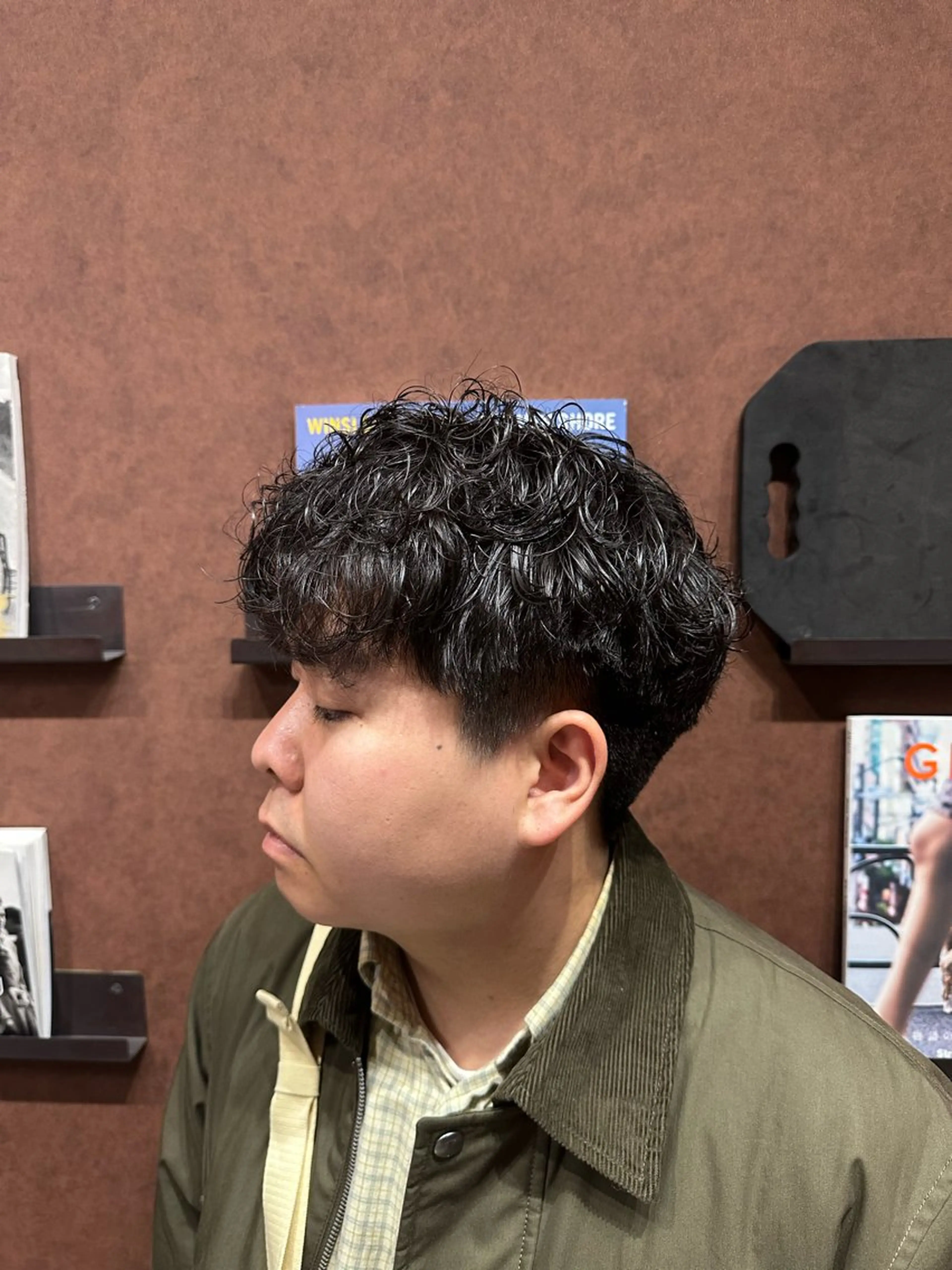 メンズ 岩崎流成 スタイリストのヘアスタイル