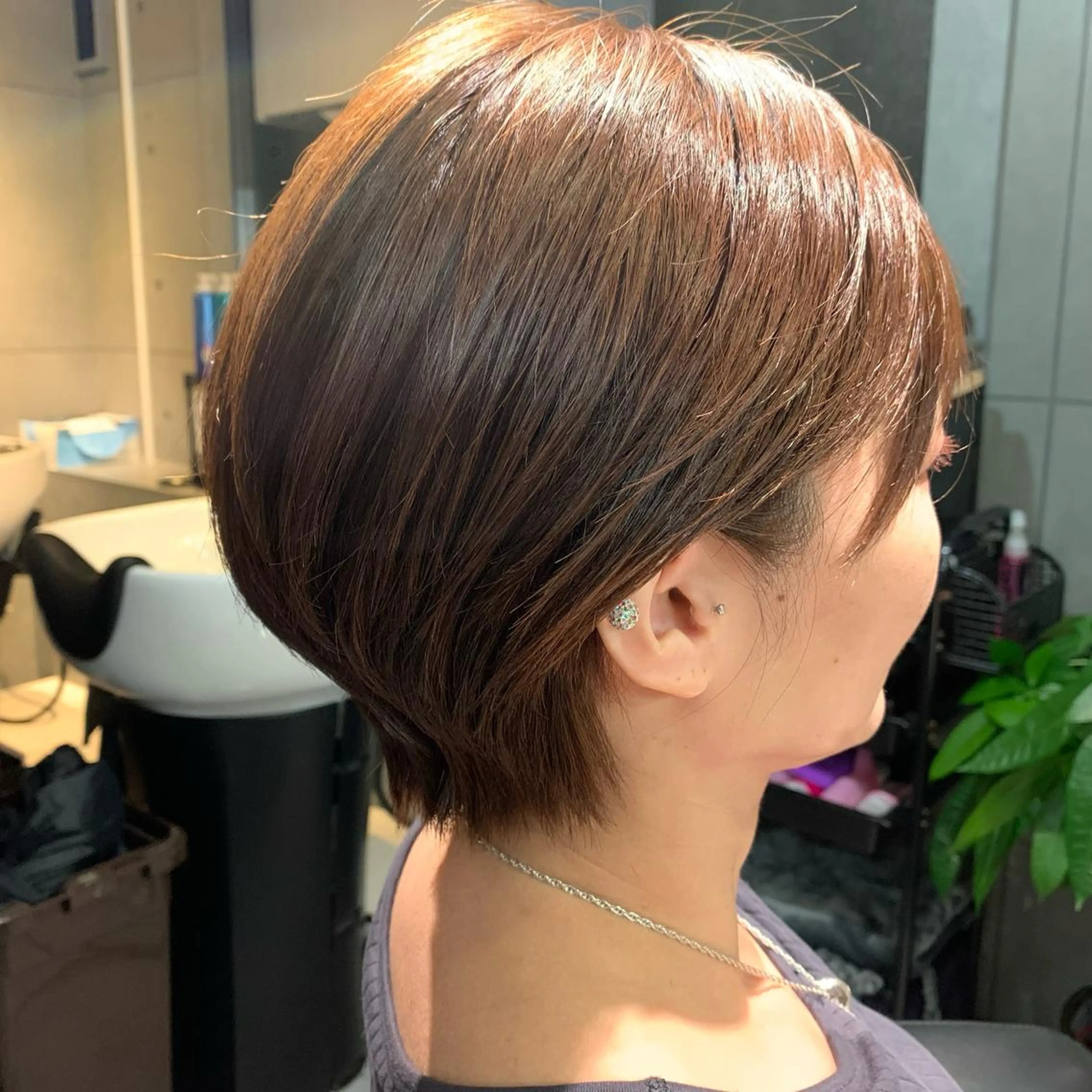 ショート カット ディレクター鮫島 俊介のヘアスタイル