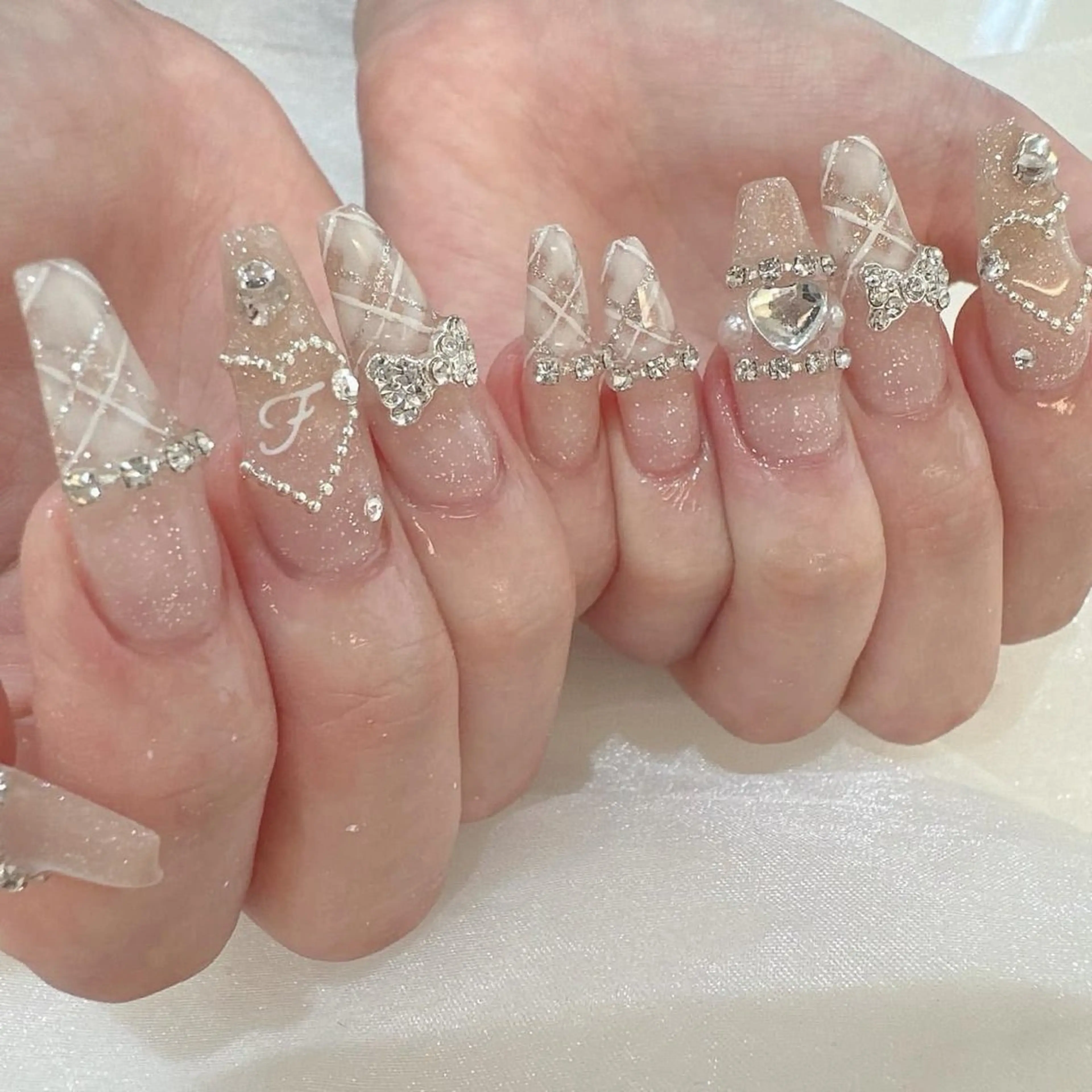 ネイル チークネイル フットネイル フレンチネイル グラデーション 韓国ネイル Yuki nail staffのネイルデザイン