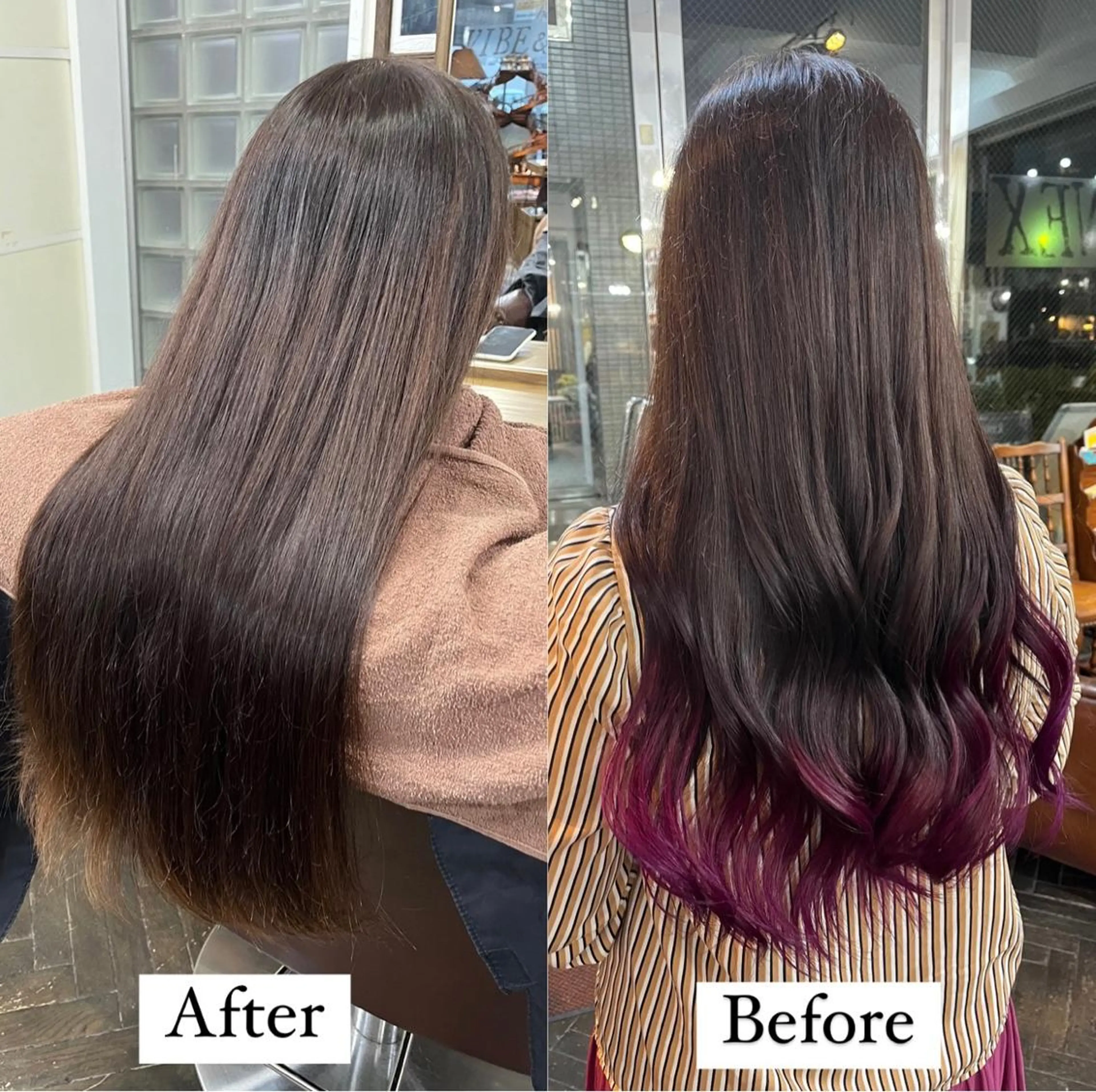 ロング カラー ハロウィン モモカ/ハイトーン /バレイヤージュのヘアスタイル