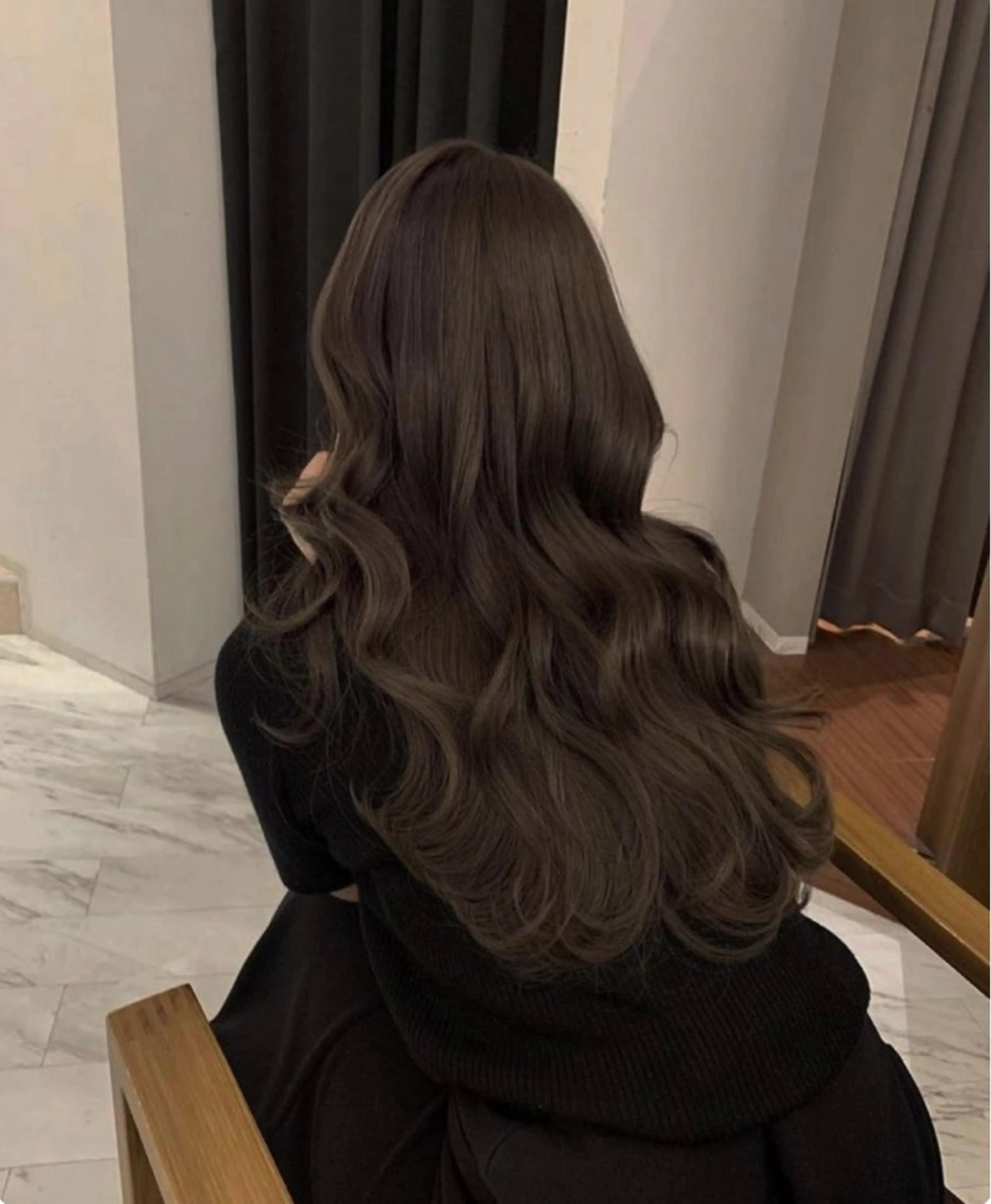 ロング カラー 髪質改善 ヘアカラー SASE/ 🍒nodoka🍒のヘアスタイル
