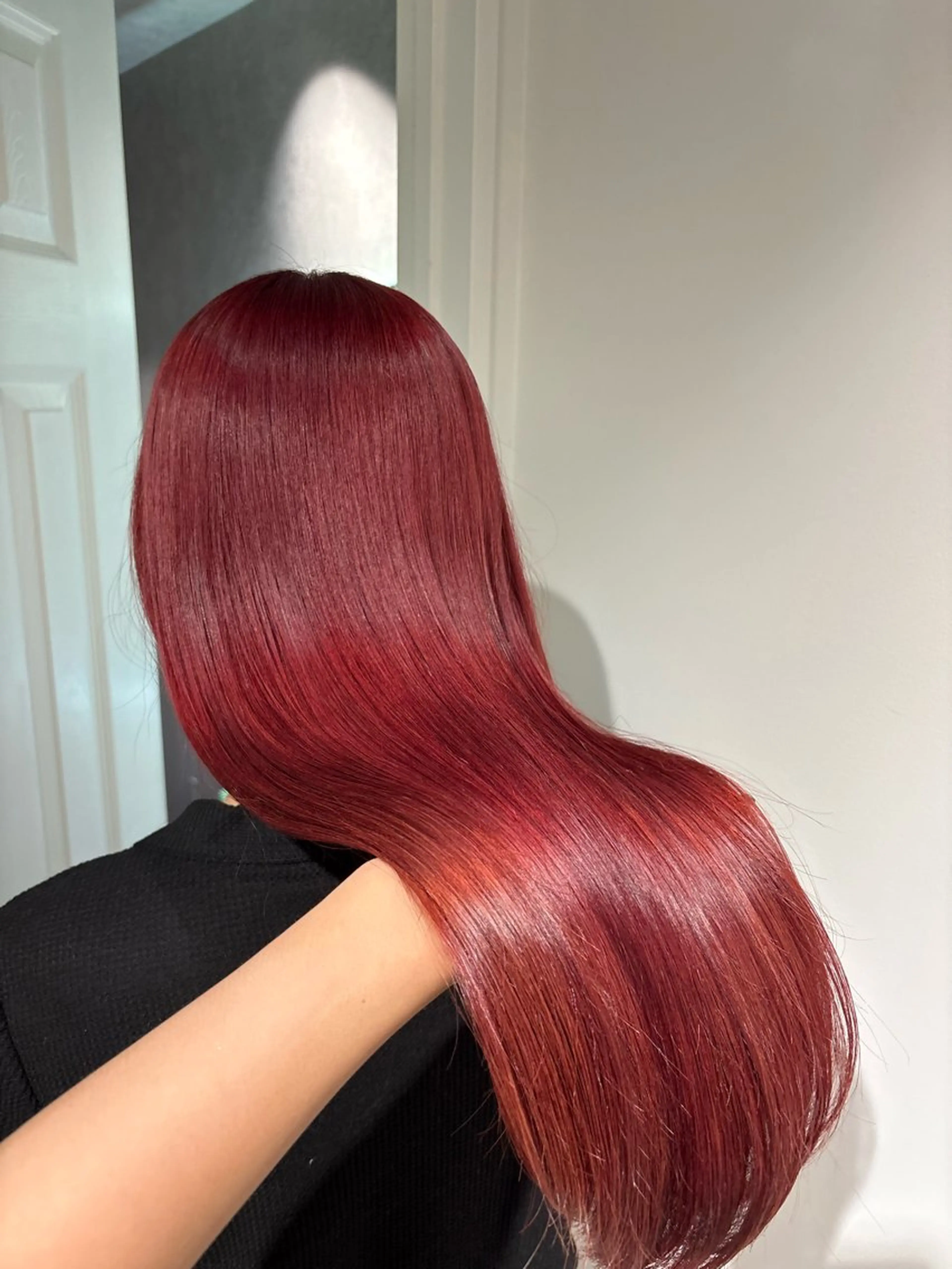 ロング カラー ヘアカラー トリートメント himari💜 ハイトーンカラーのヘアスタイル