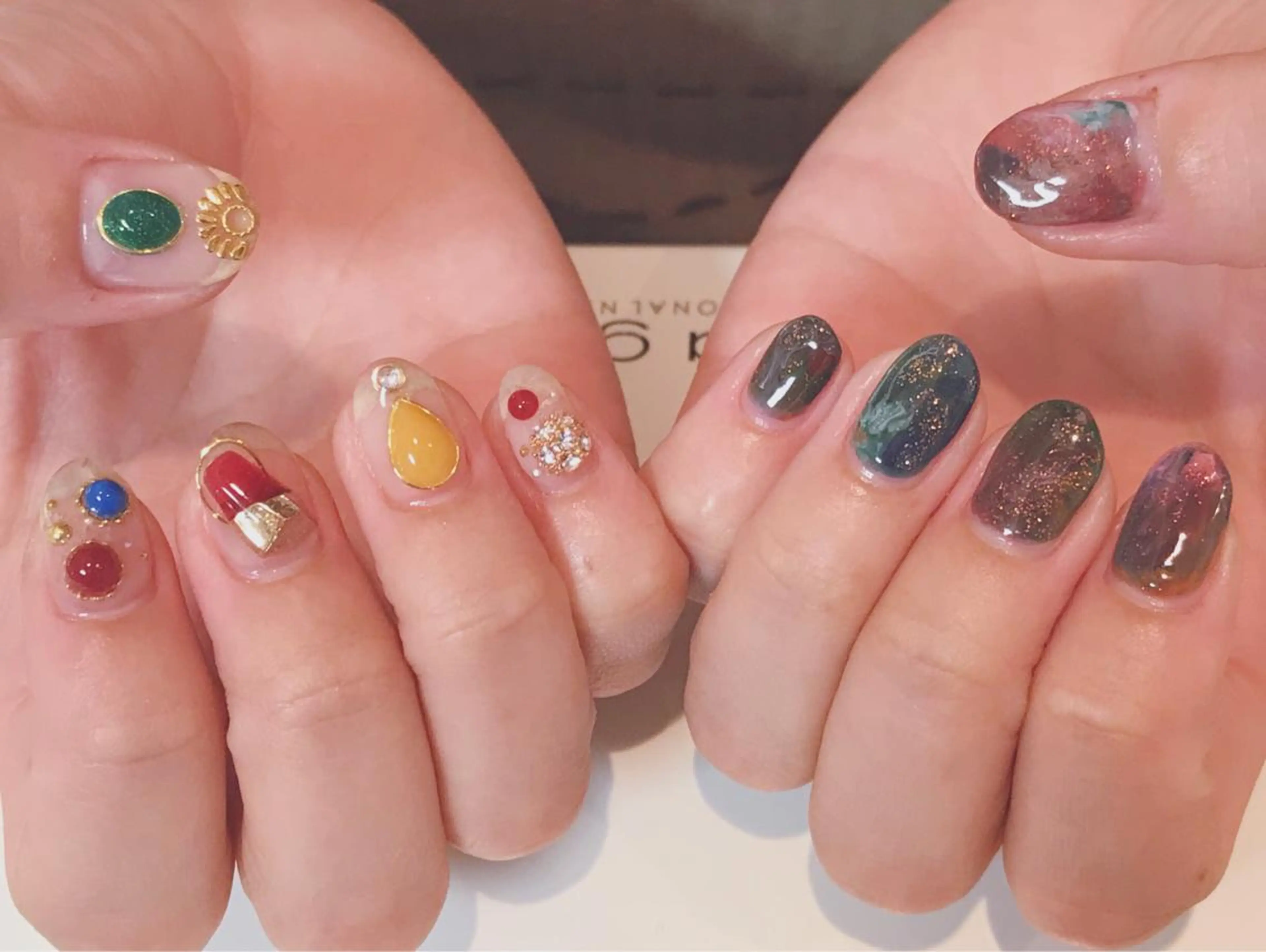 ネイル ハンドネイル もとまつ さちこのネイルデザイン