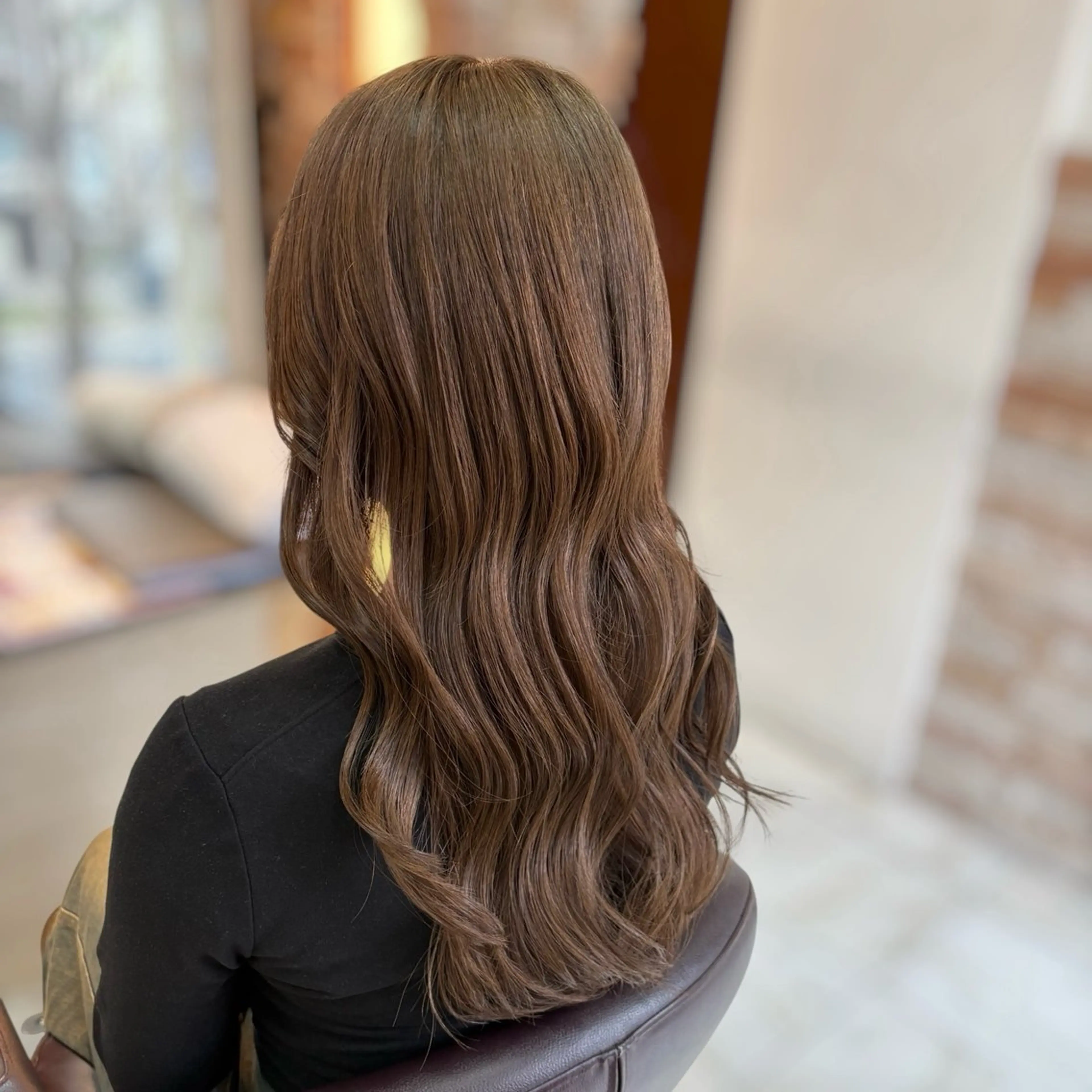 ロング ヘアカラー トリートメント 🧸HARUNA 艶髪✨透明感🫧のヘアスタイル