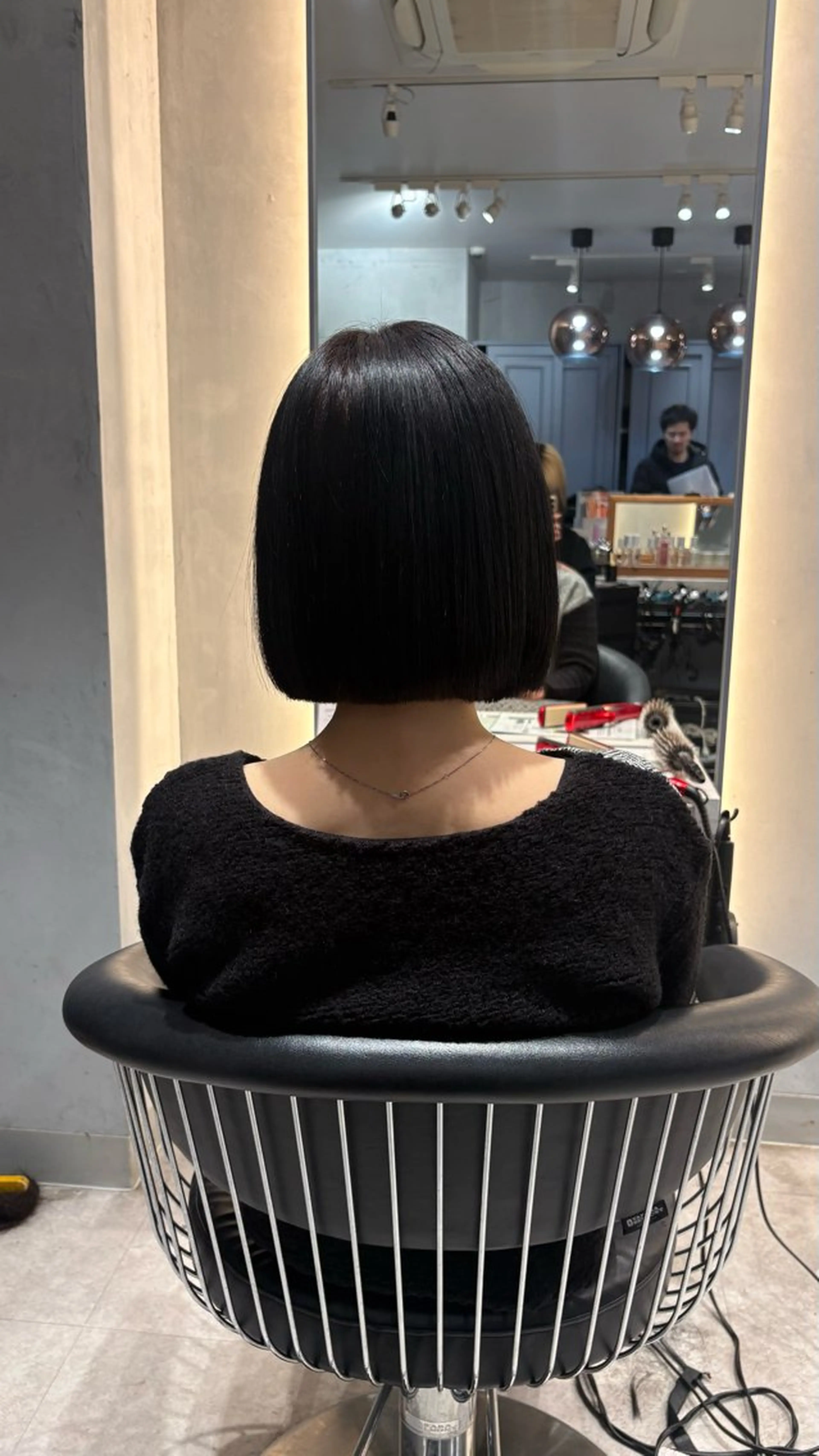 ショート ボブ mio🐶💗カット /艶カラー/矯正のヘアスタイル