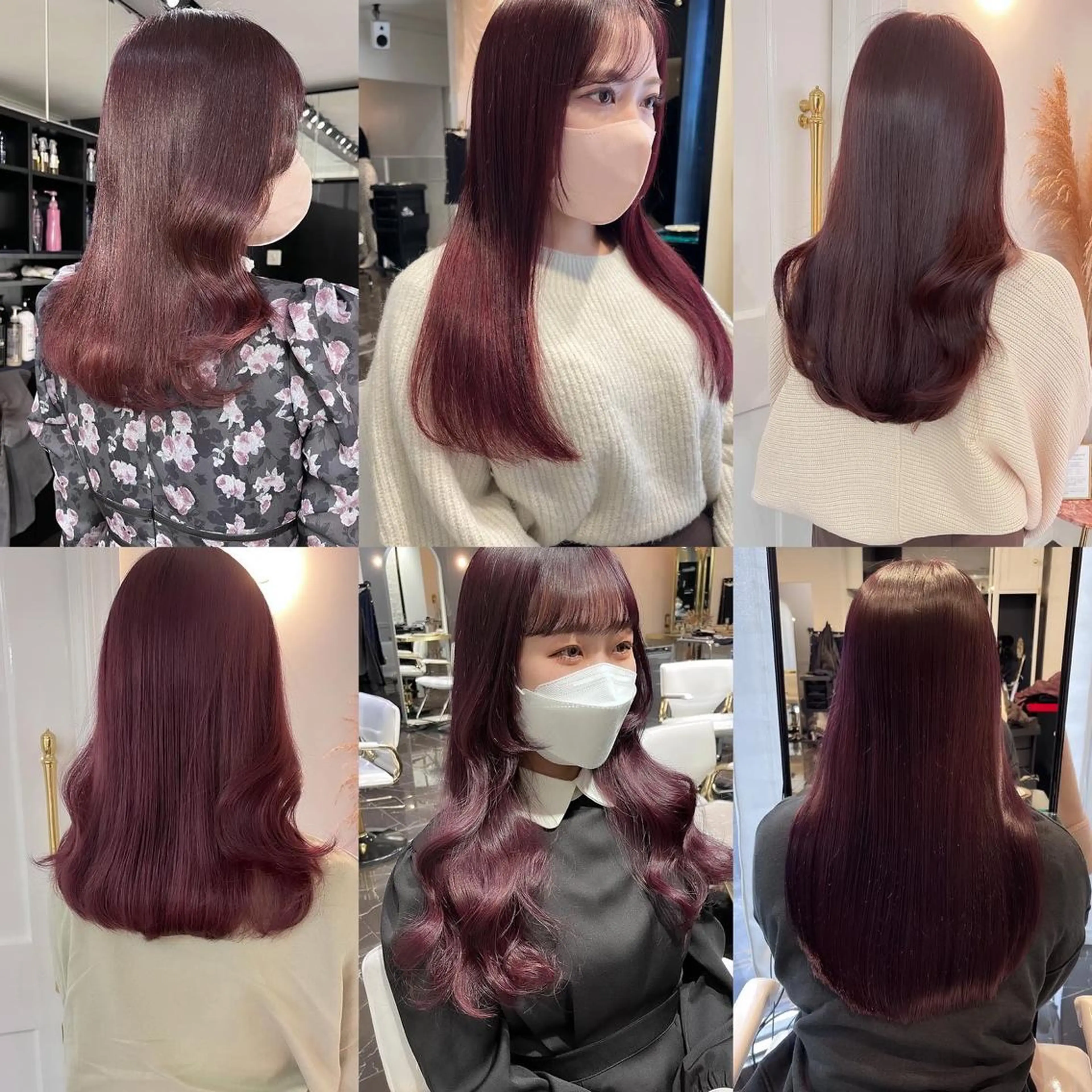 ロング カラー ブラウンカラー ピンクカラー ヘアカラー miyu /トレンド カラー×艶髪のヘアスタイル