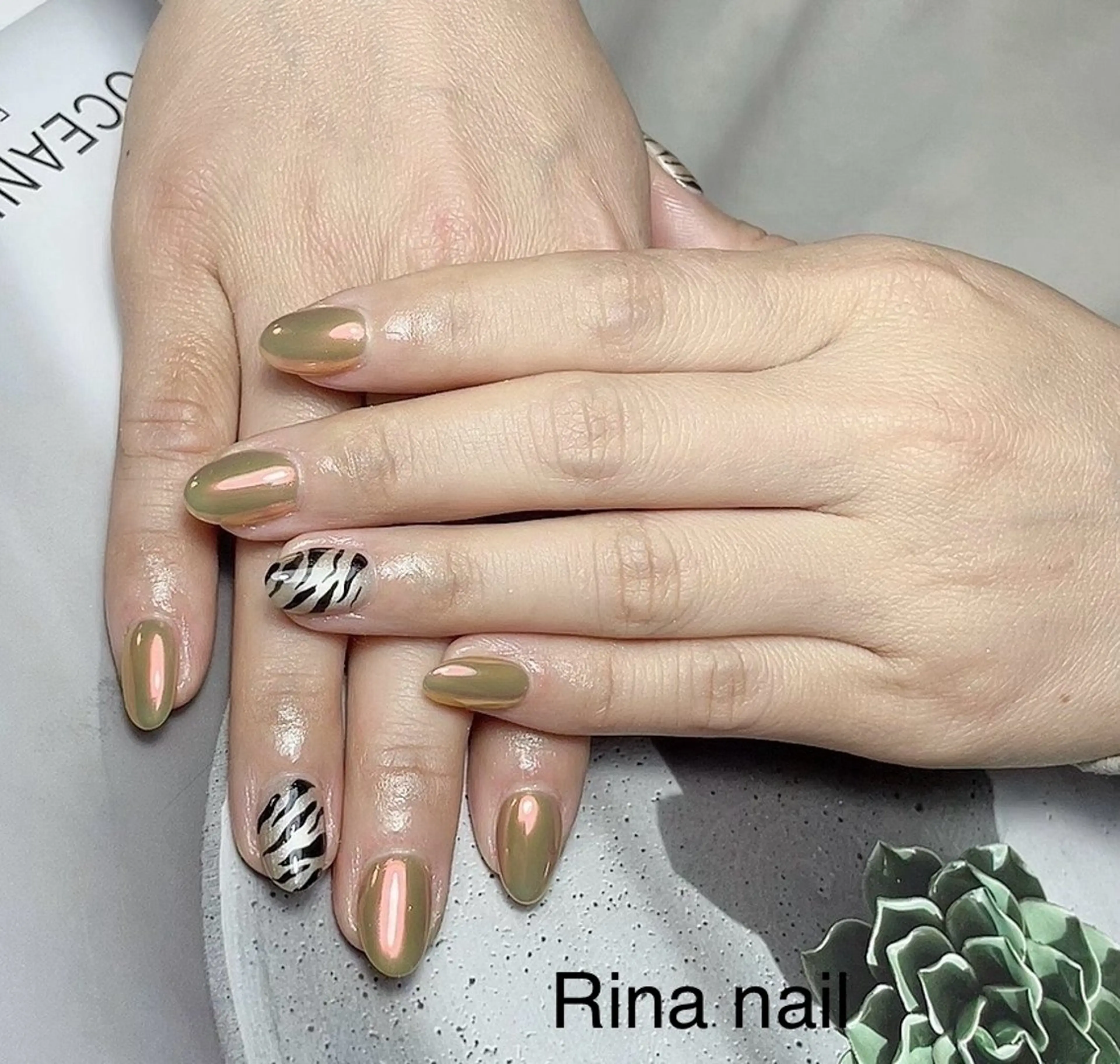 ネイル ハンドネイル リナネイルサロン 松戸八柱所属・リナ ネイルサロンのネイルデザイン