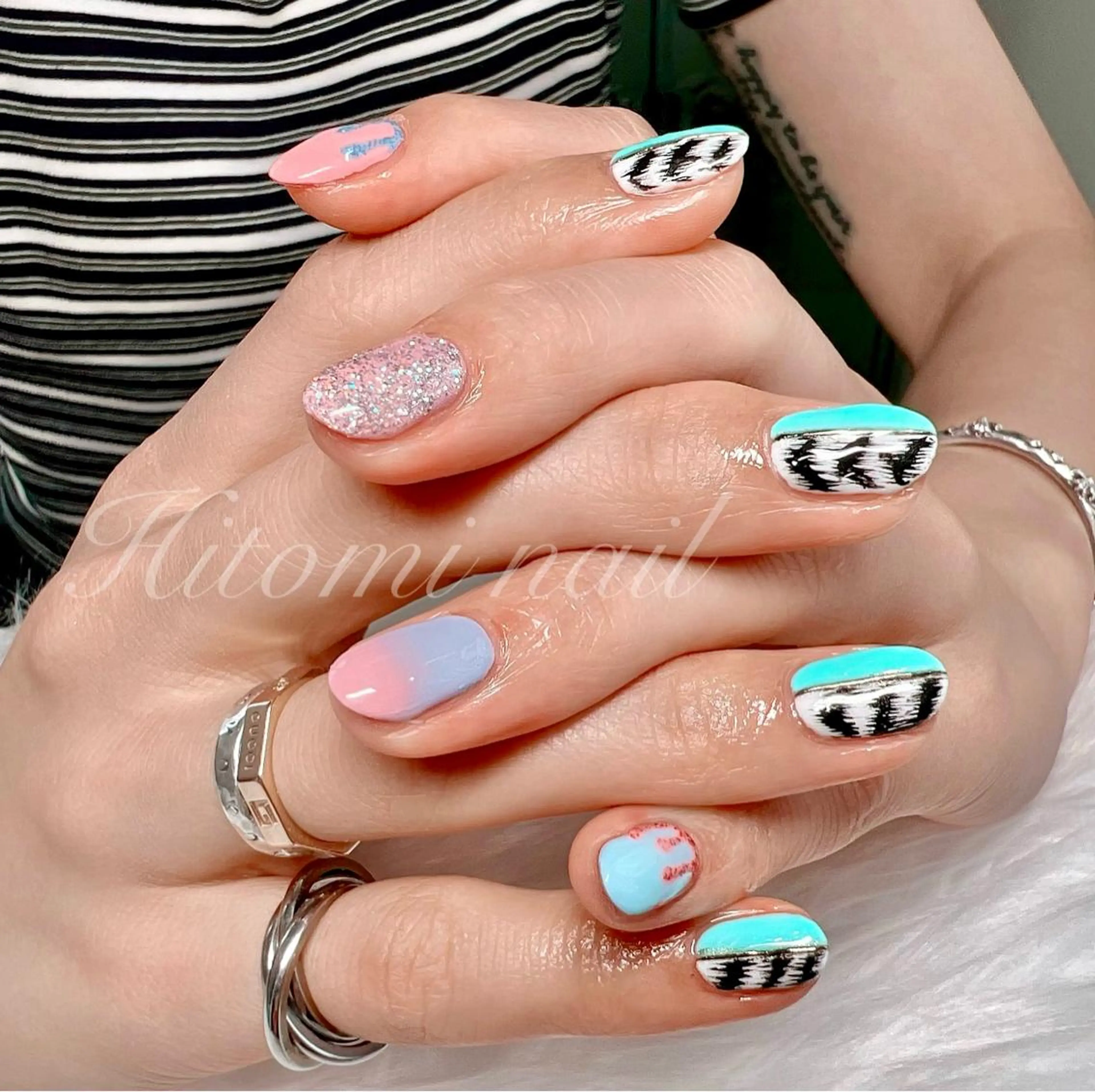 ネイル 大澤 瞳のネイルデザイン