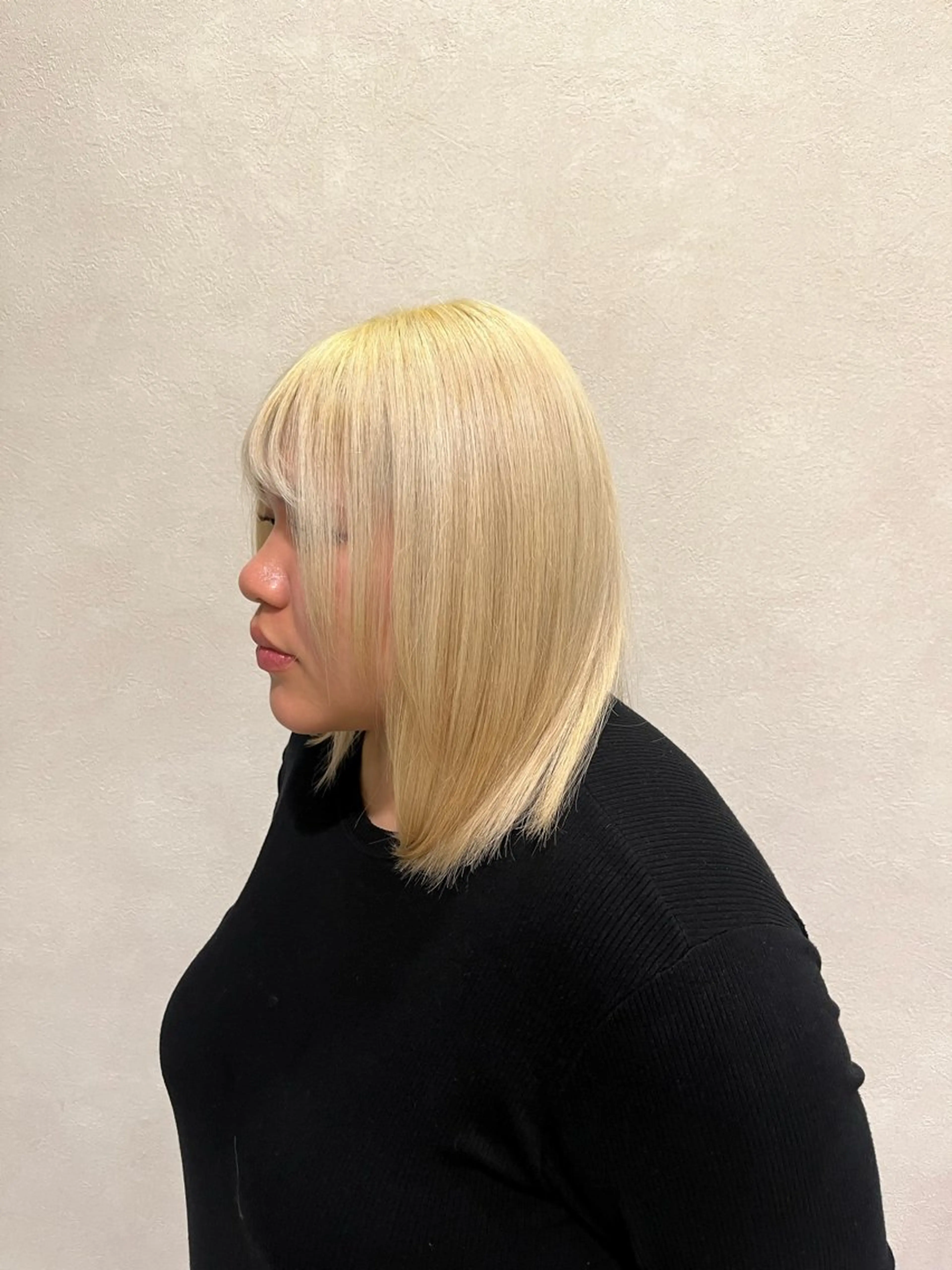 カラー ヘアカラー トリートメント ブリーチ/暖色カラー 宮城陽日のヘアスタイル