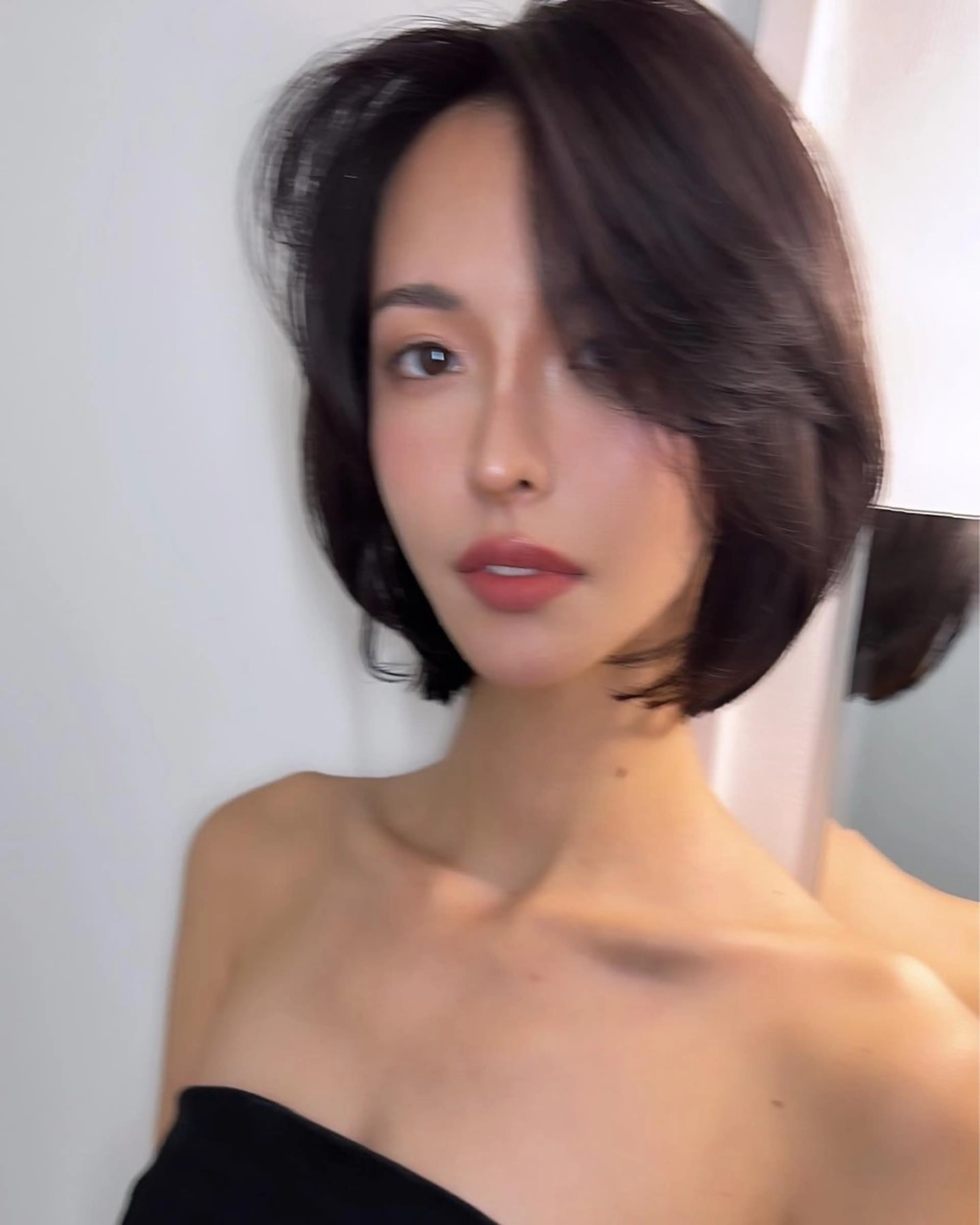 ミディアム 🇨🇳ワンホンヘア 下田鉄也のヘアスタイル