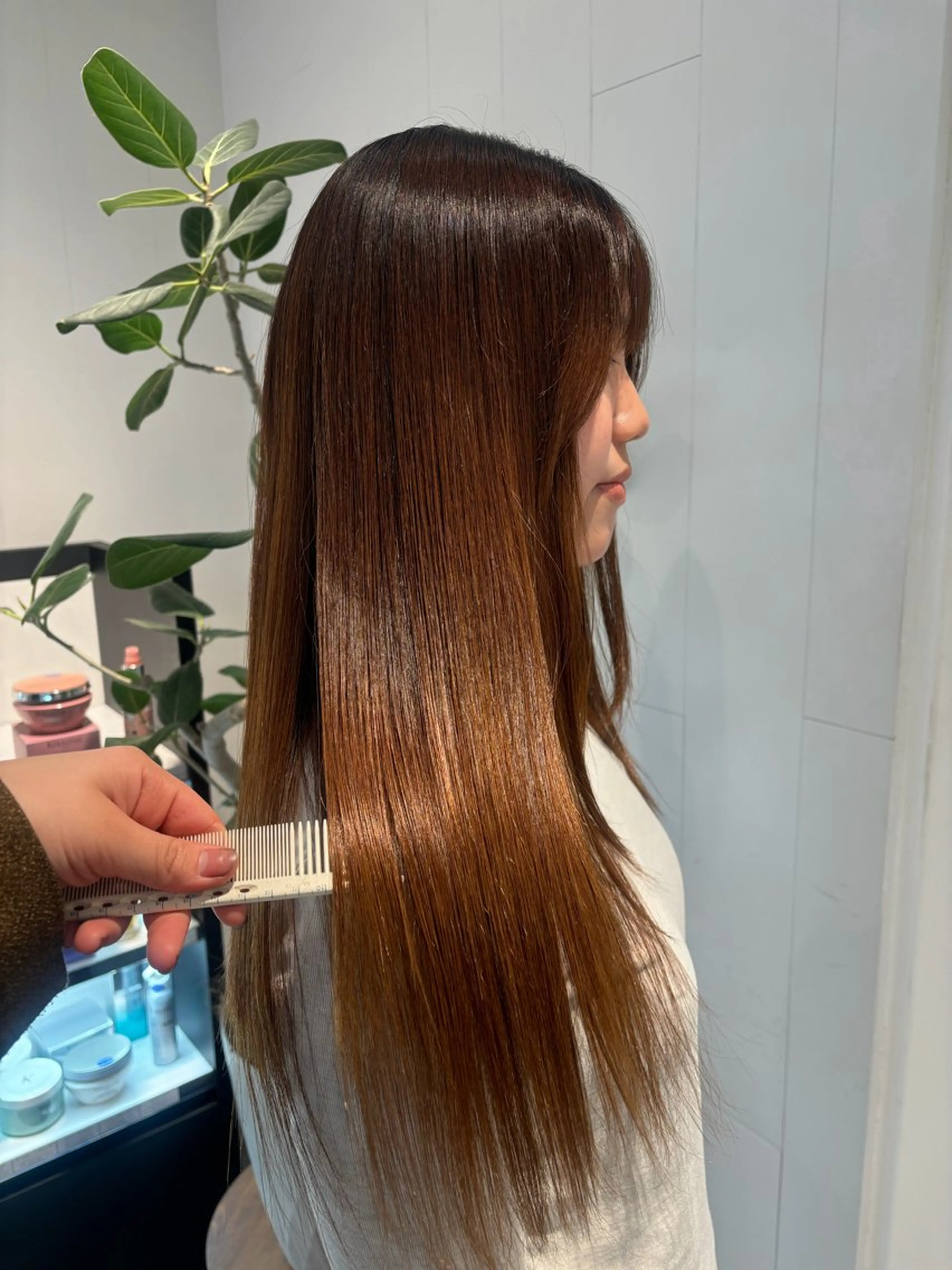 ロング 縮毛矯正 ショート さくらのヘアスタイル