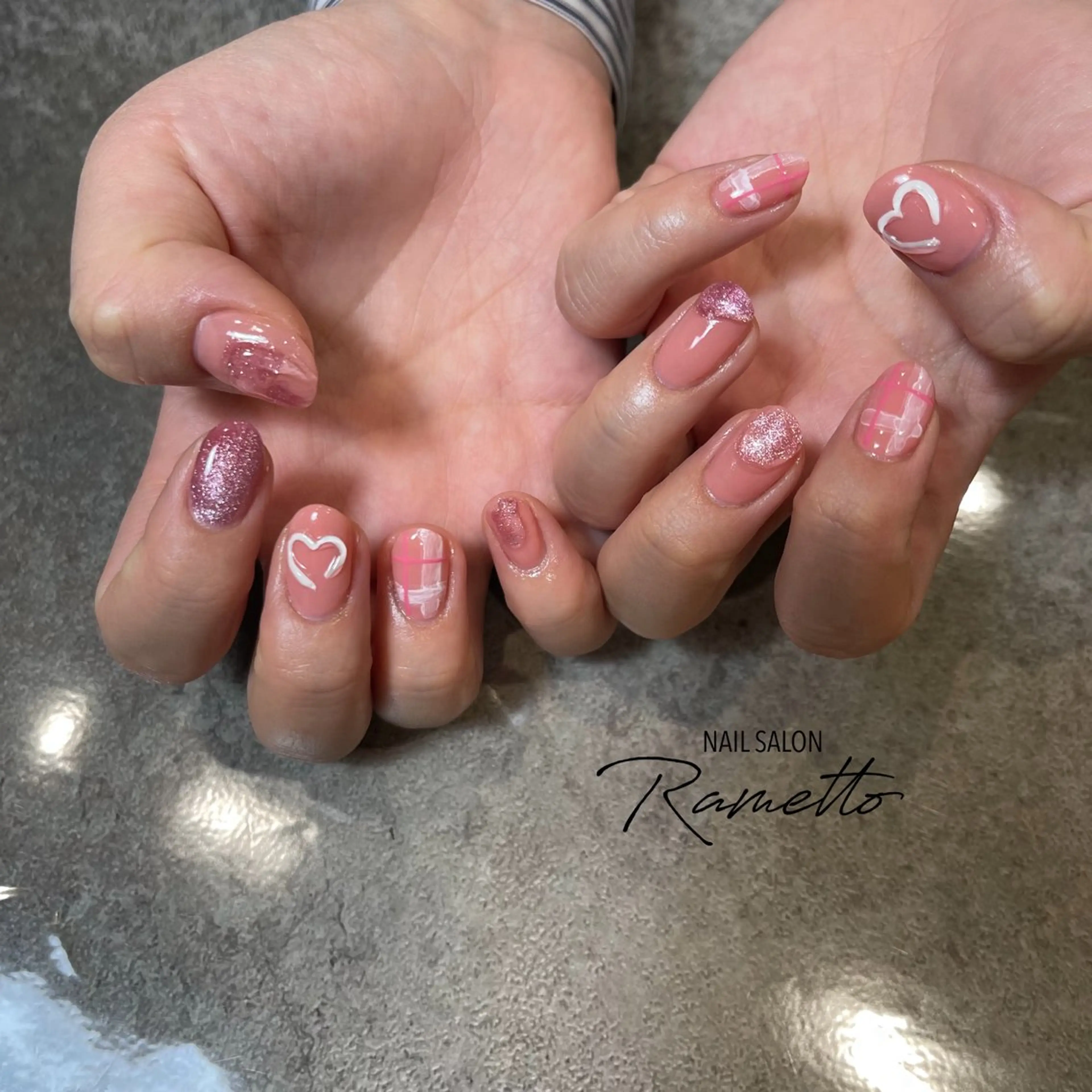 ネイル ハンドネイル NAILSALON Ramettoのネイルデザイン
