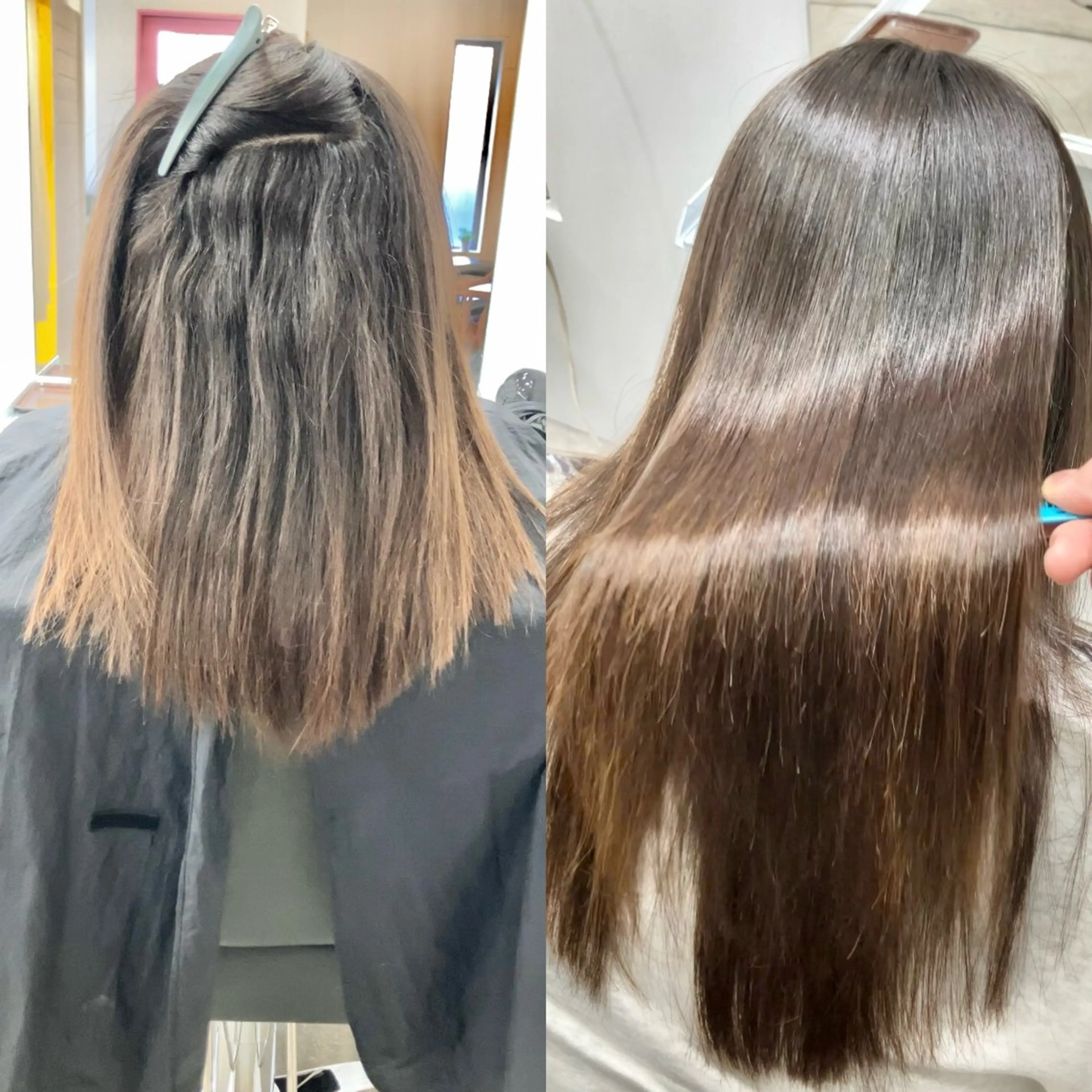 ロング 髪質改善 縮毛矯正 カット 縮毛矯正 トリートメント 落合孝臣/新潟駅南 /髪質改善のヘアスタイル