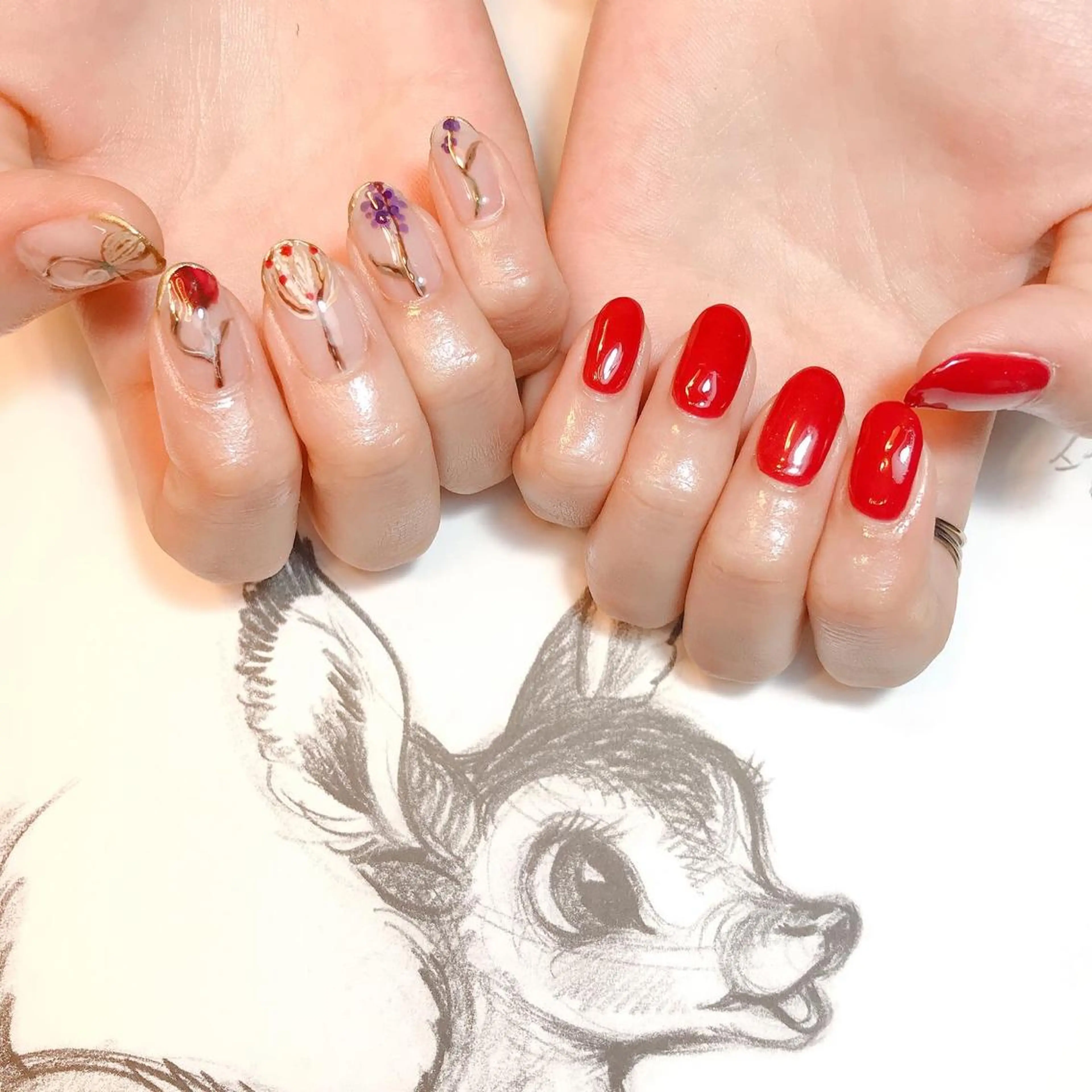 ネイル owlnail /持込みデザイン専門のネイルデザイン