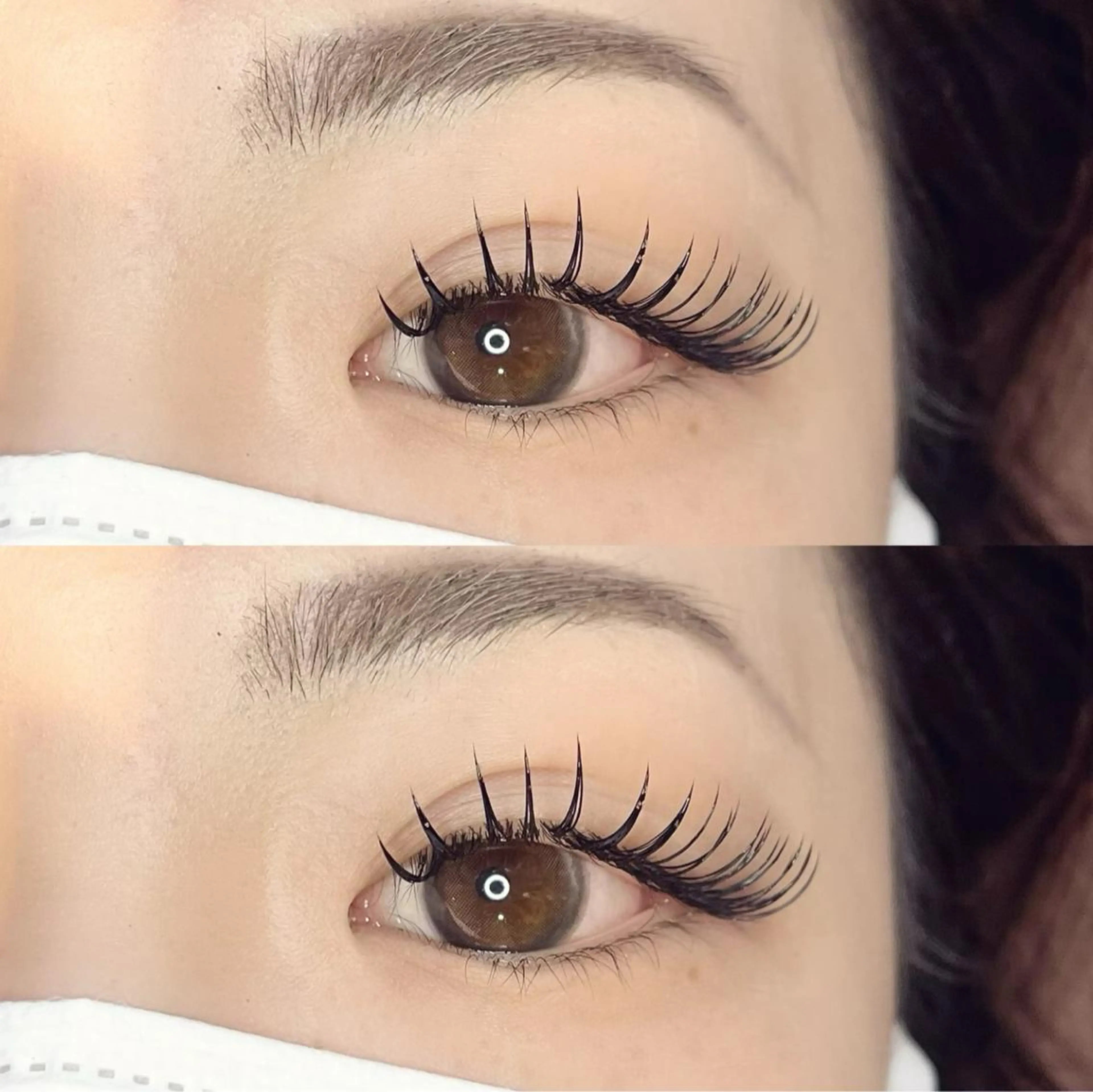 マツエク・マツパ バインドロック マツエク 堀内 優衣💗パリジェンヌのマツエク・マツパデザイン