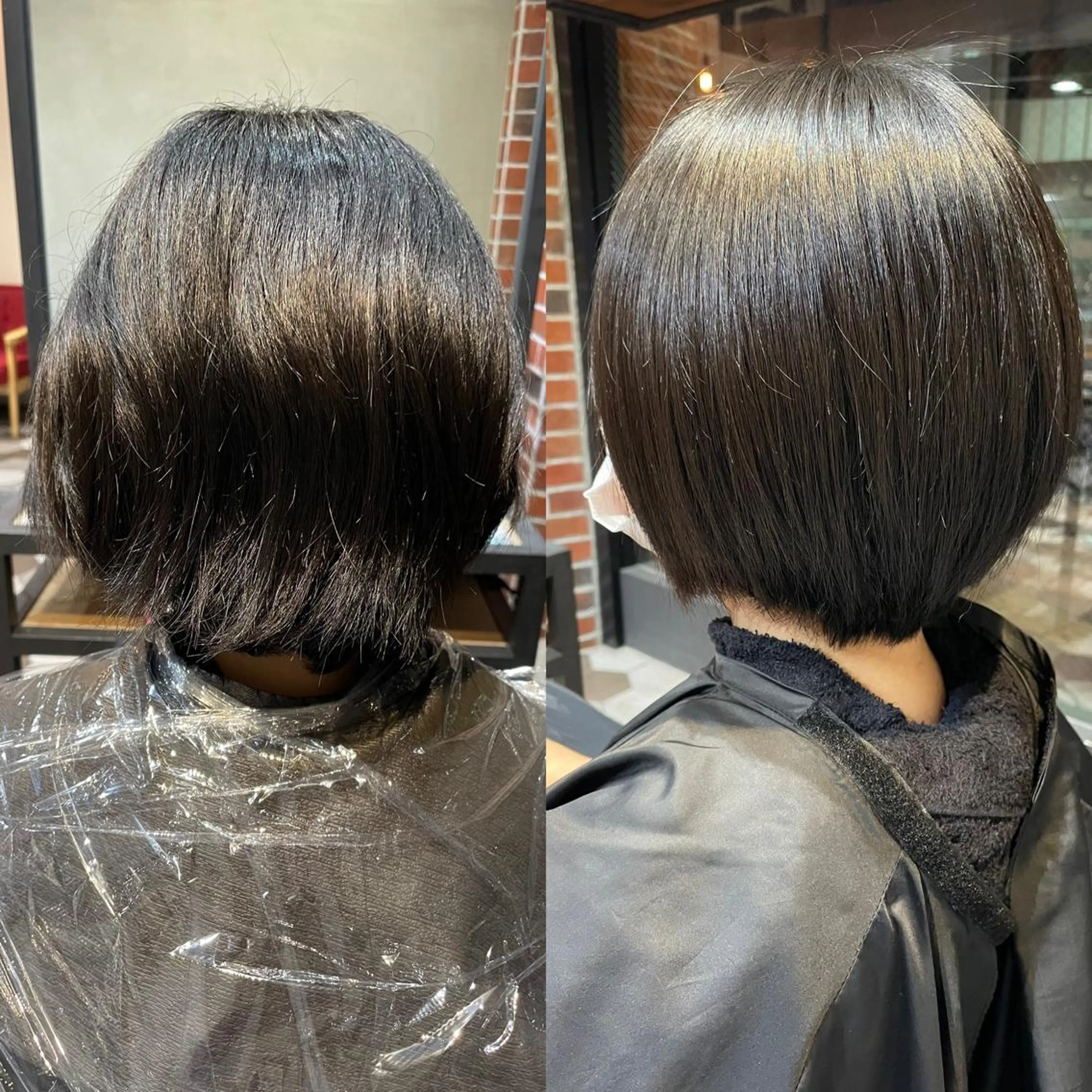 ショート 髪質改善 縮毛矯正 カット 縮毛矯正 トリートメント 縞田 健一のヘアスタイル