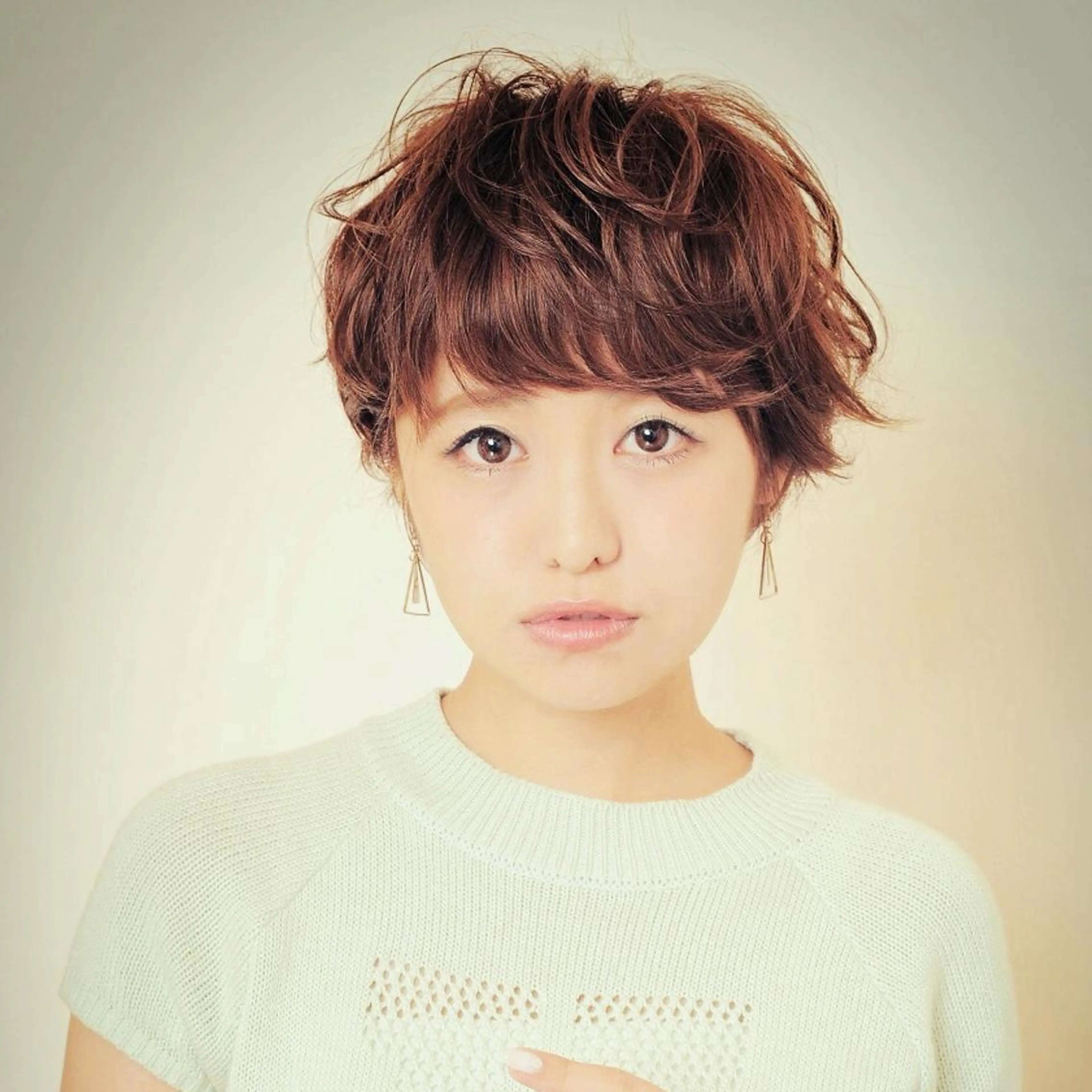 ショート ショートヘア タカギ ヨウコのヘアスタイル