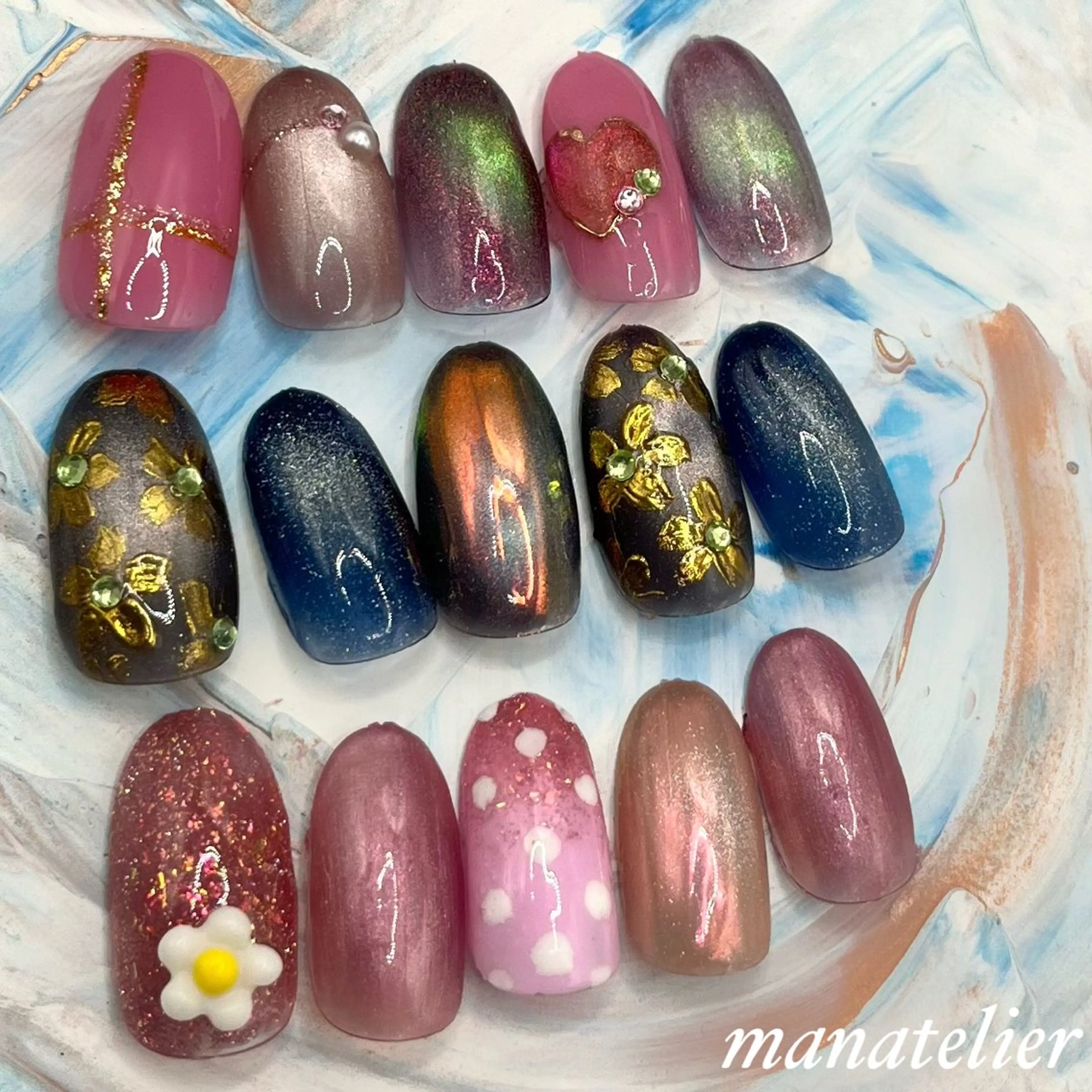ネイル ハンドネイル manatelier マナトリエのネイルデザイン