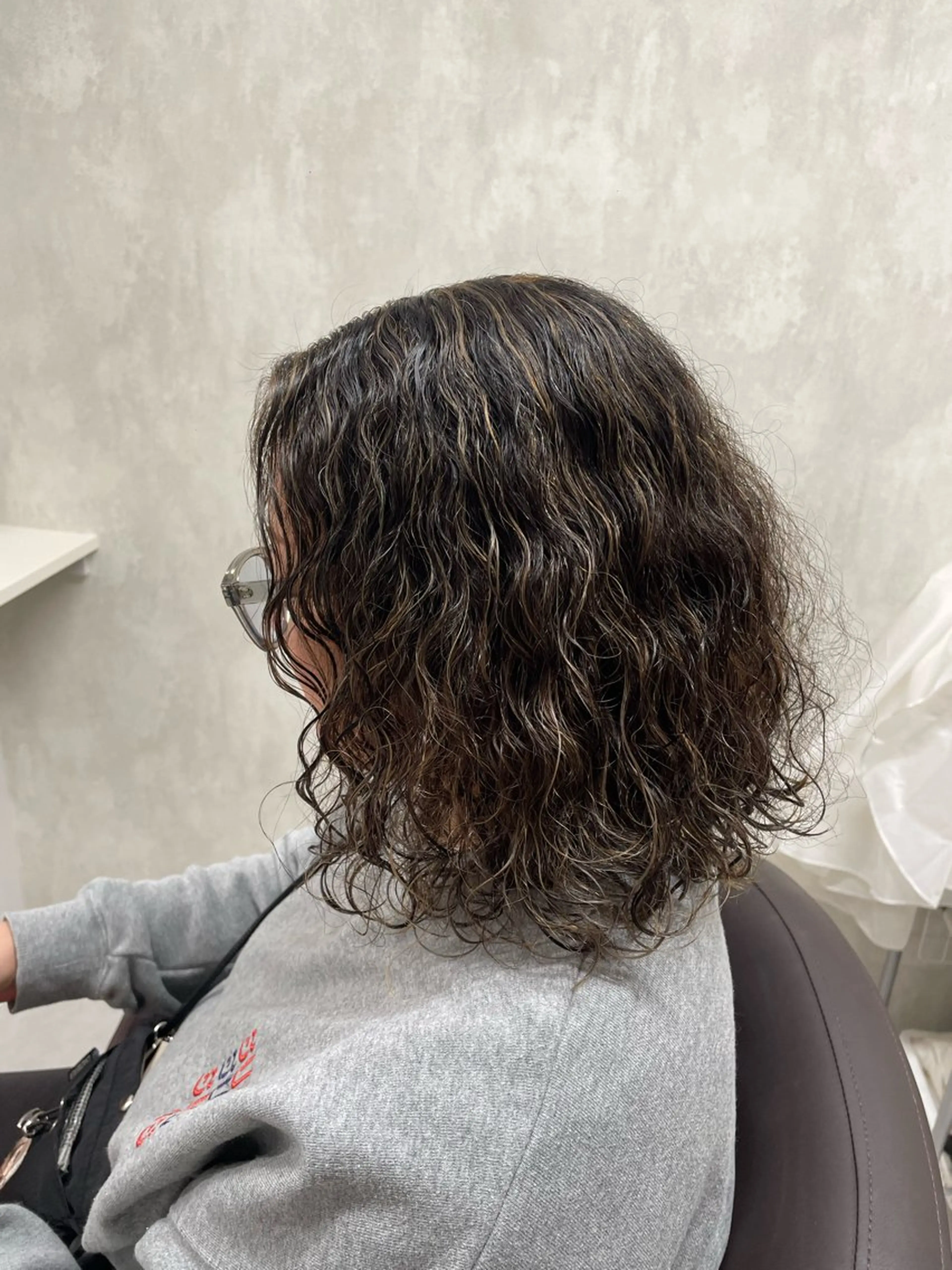 カラー ハイライトカラー 小顔カット/ 艶カラー/髪質改善のヘアスタイル