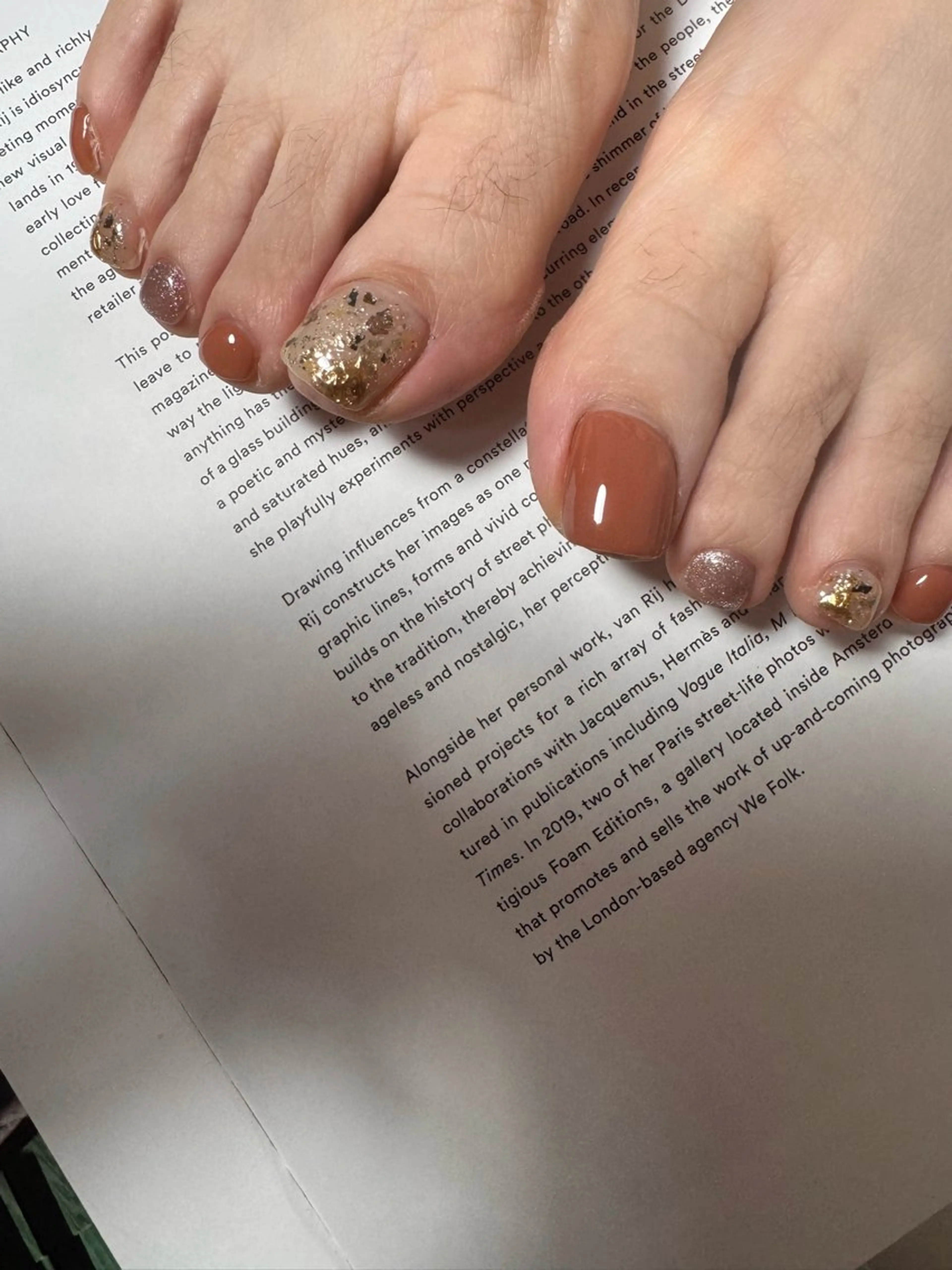 ネイル フットネイル フットネイル 白日-hakubi nail-のネイルデザイン