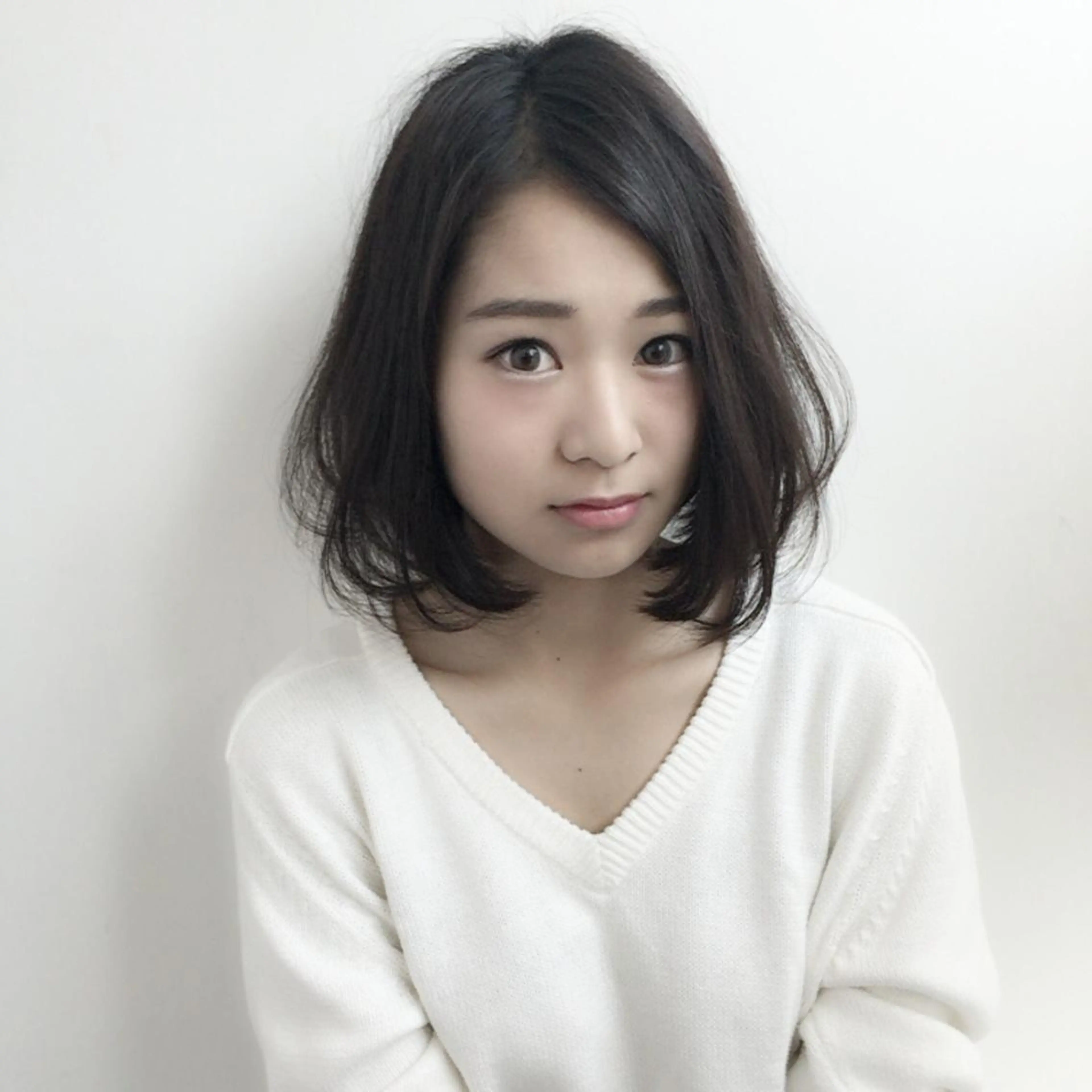 ミディアム 土井 浩輔のヘアスタイル