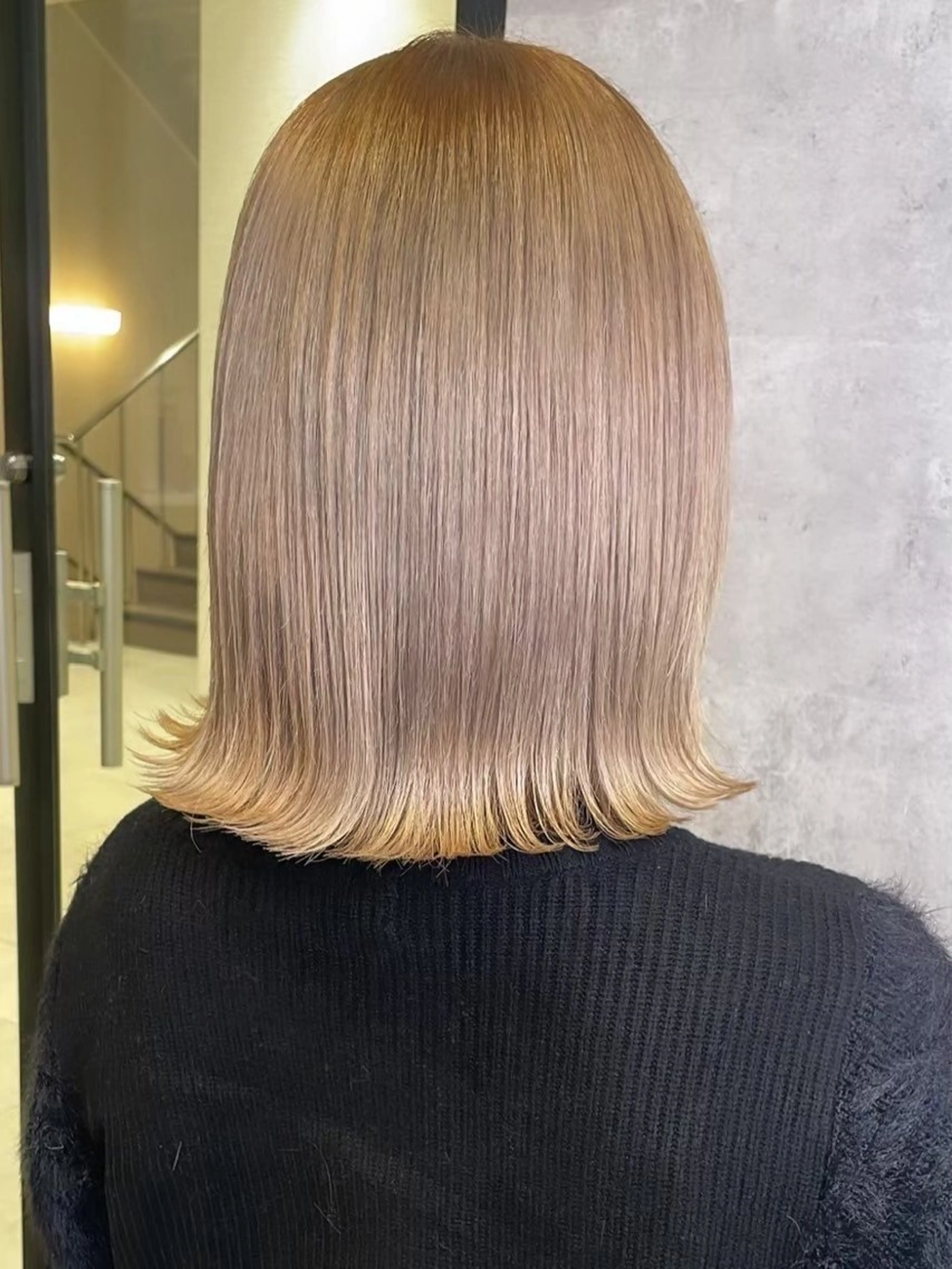 ミディアム カット ヘアカラー トリートメント BUCKS【天王寺】 バックス【駅30秒】のヘアスタイル