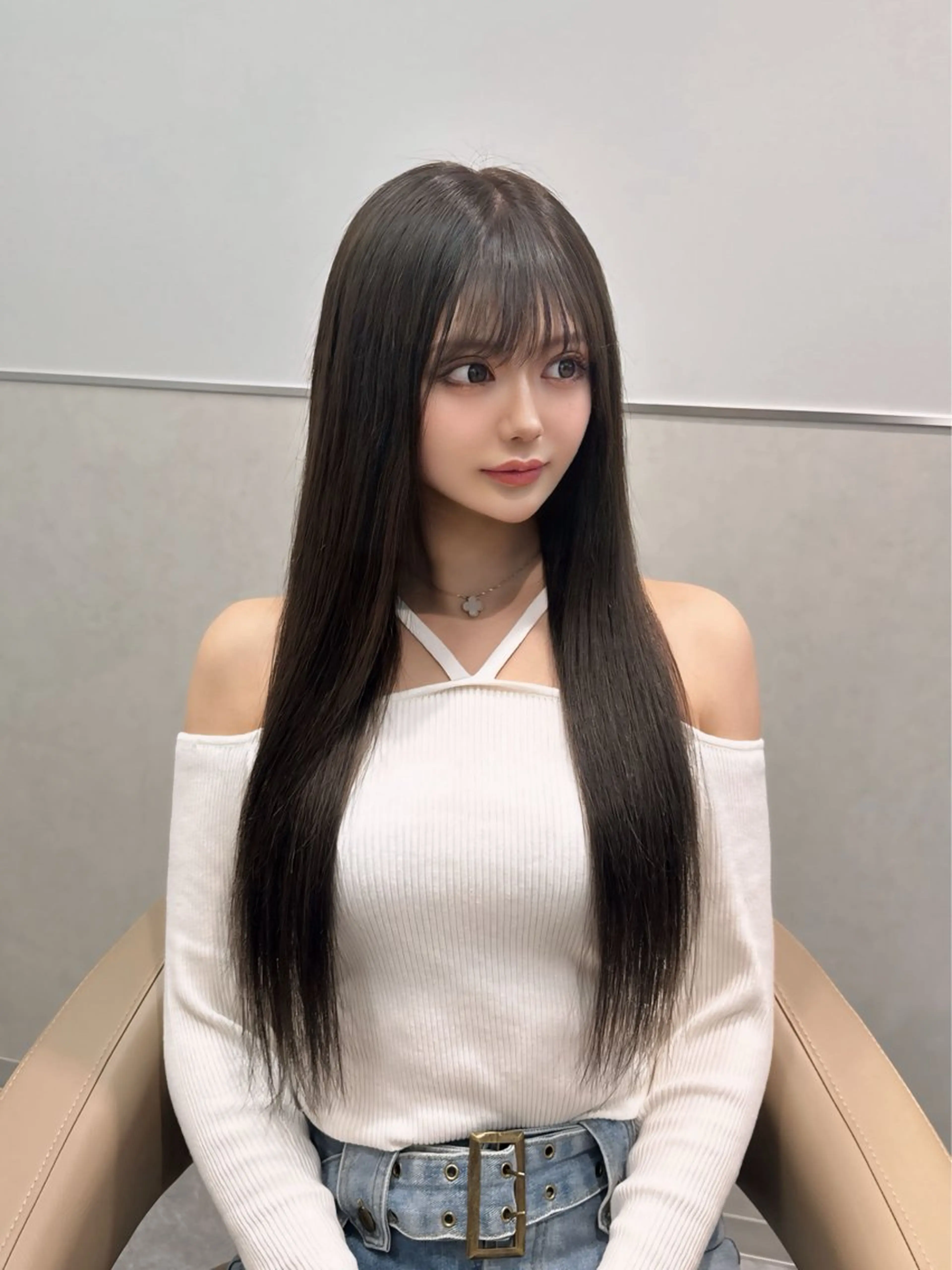 ロング カラー 韓国ヘア/エクステ/ Maiのヘアスタイル