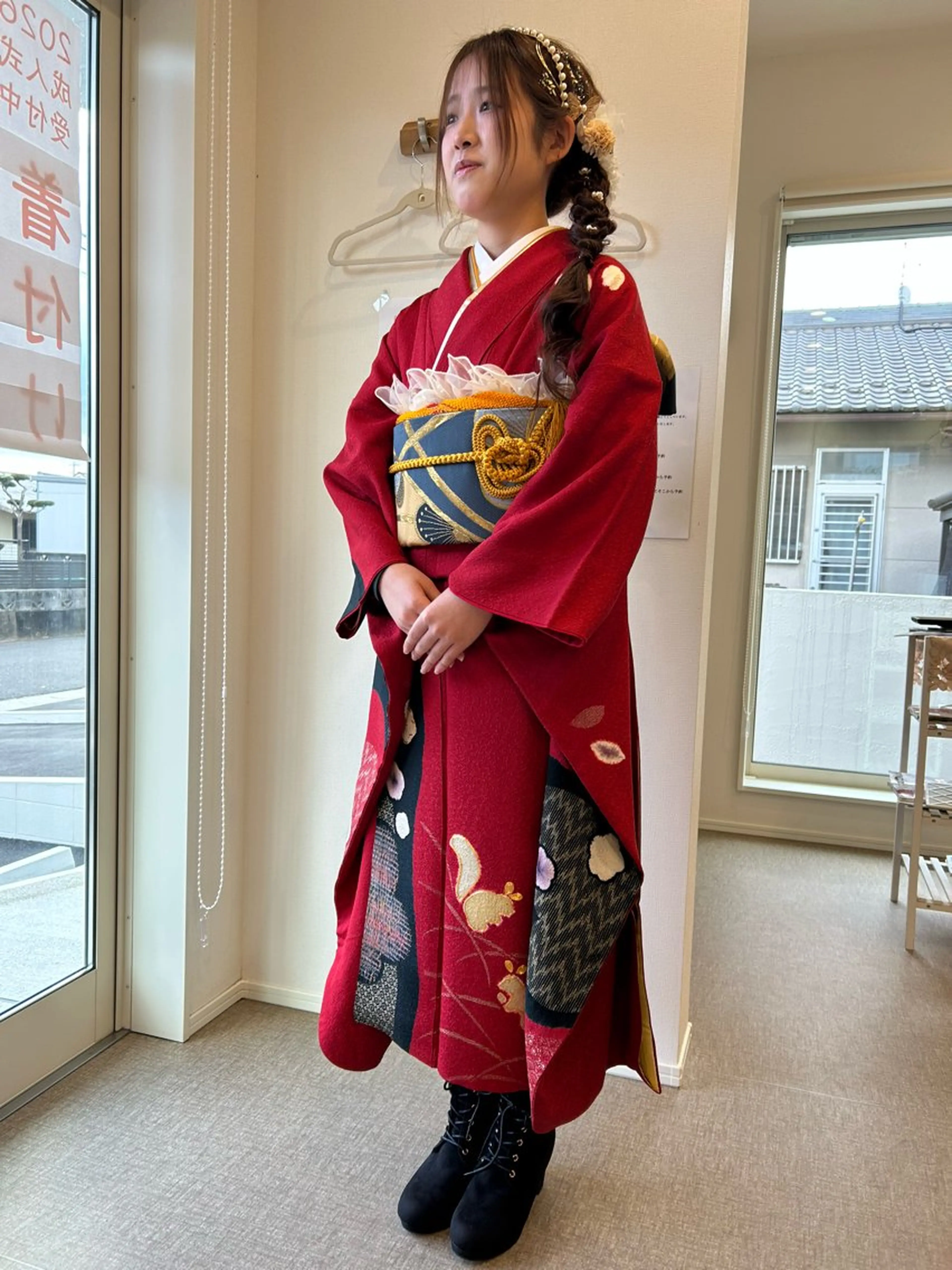 ロング ヘアアレンジ アミオーガニック カラーのヘアスタイル