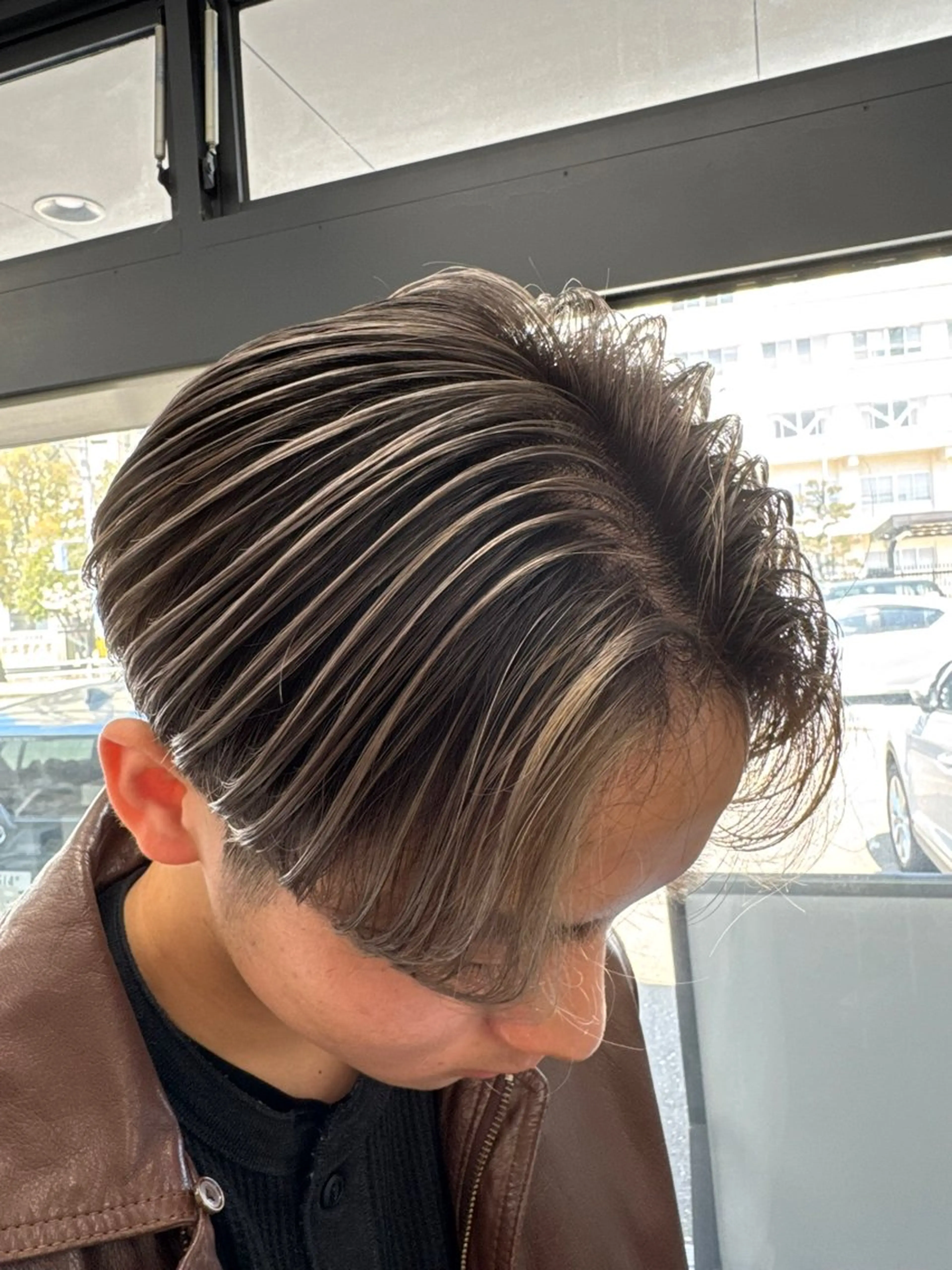 【北陸No.1】メンズバレイヤージュ+カット+ケアトリートメント¥15,000の写真