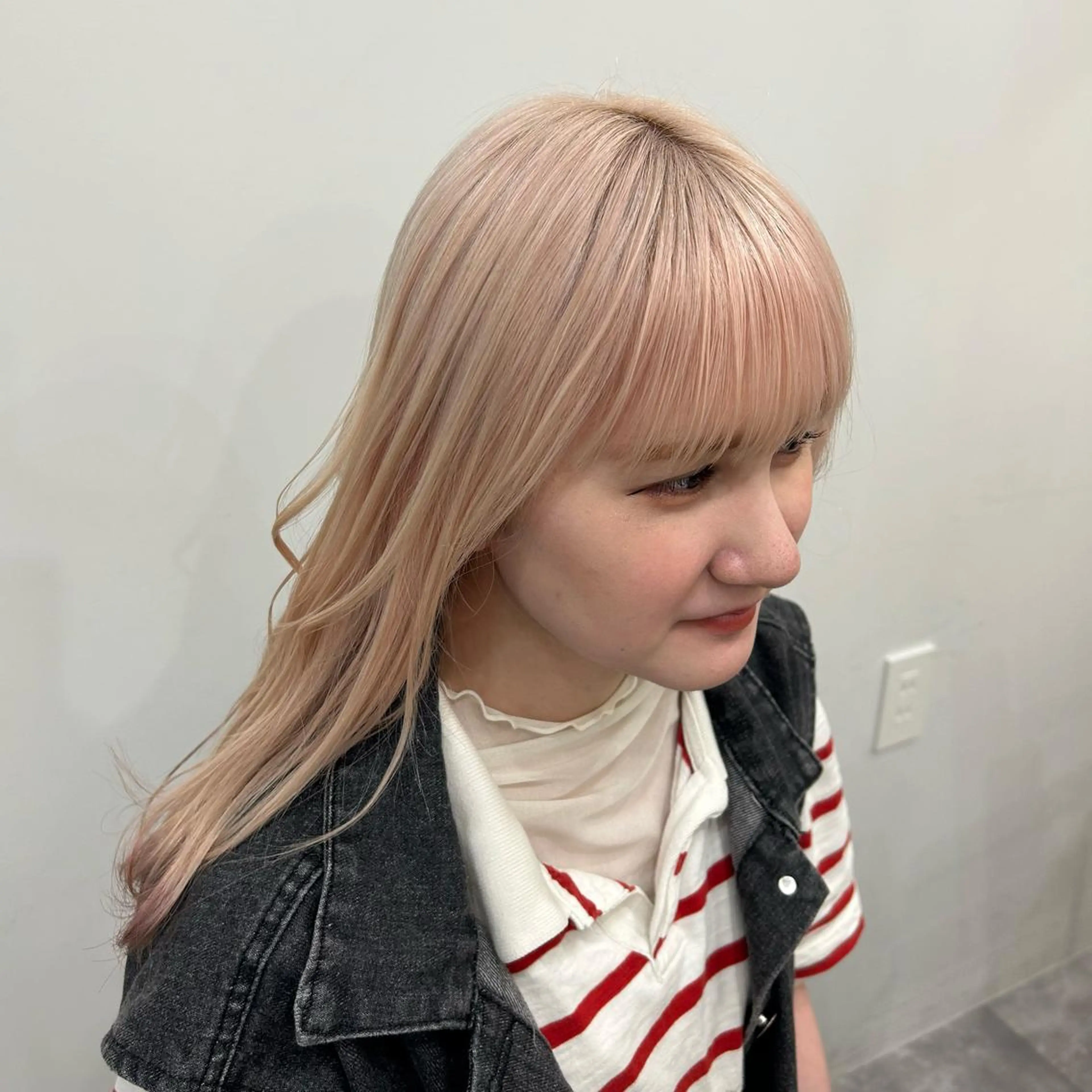 セミロング カラー ヘアアレンジ SHIAN 立川 🍑すずかのヘアスタイル