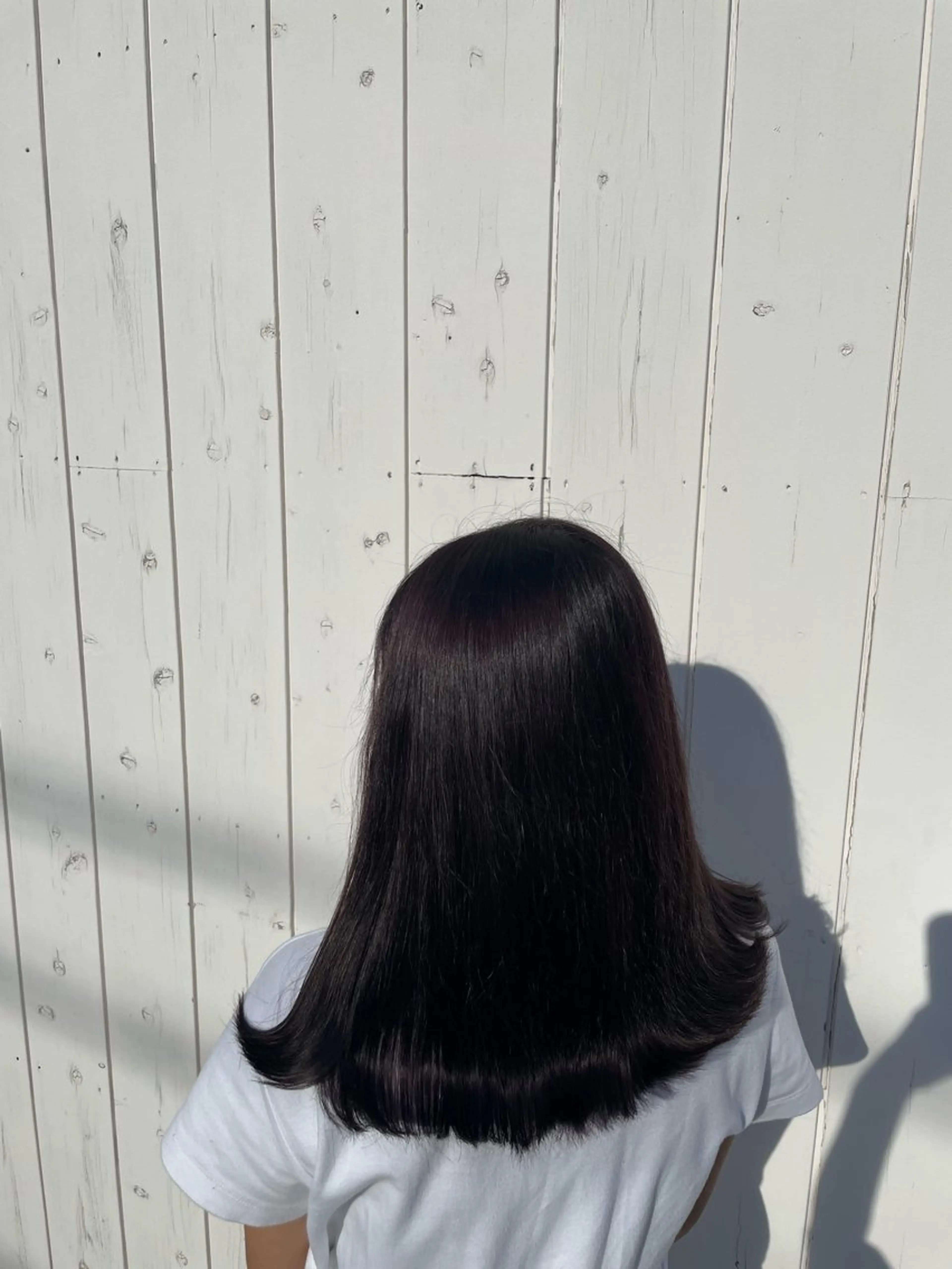 セミロング カラー IKEDA SAKURAのヘアスタイル