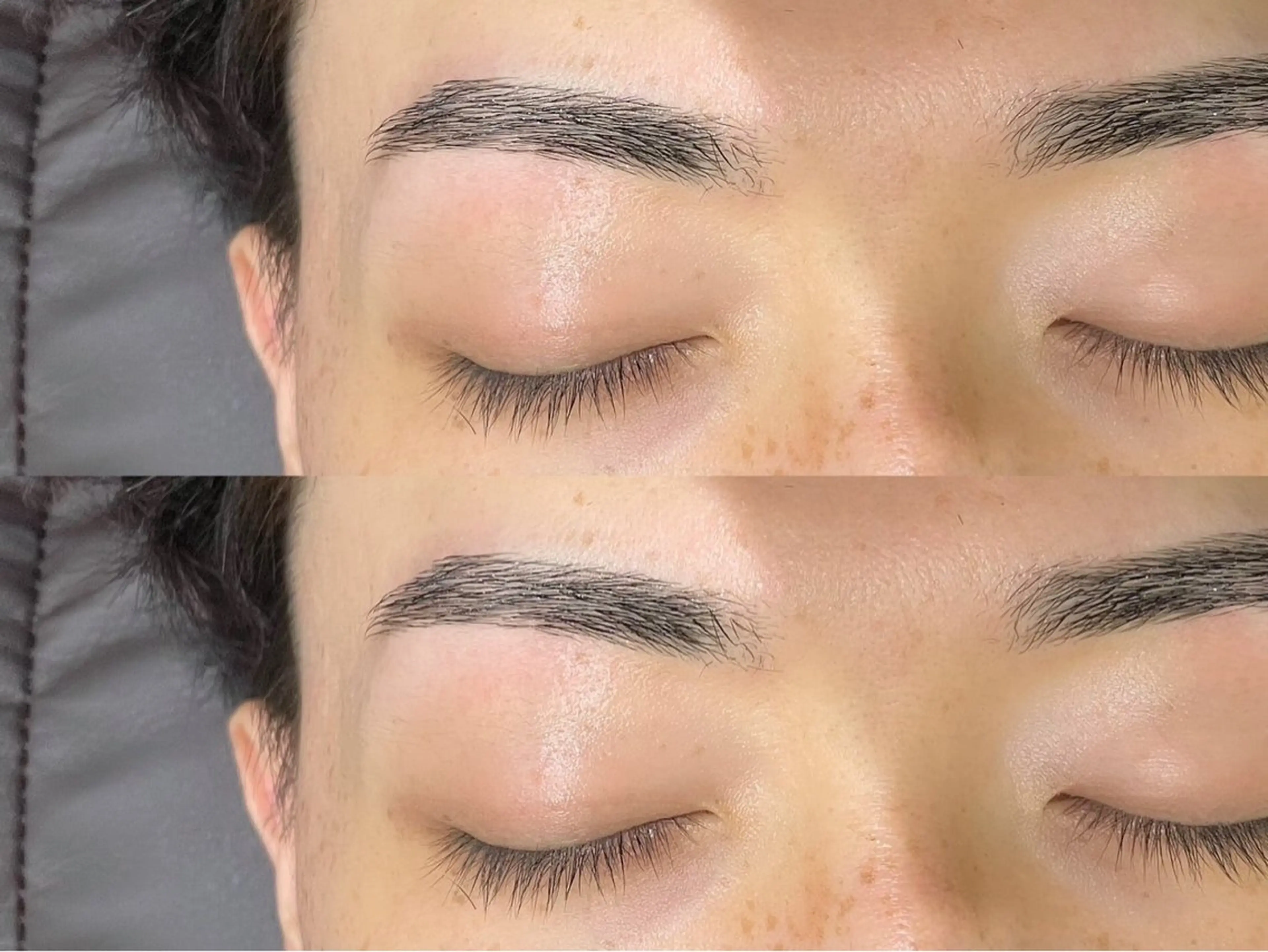 アイブロウ 下まつげパーマモデル Mayuのヘアスタイル