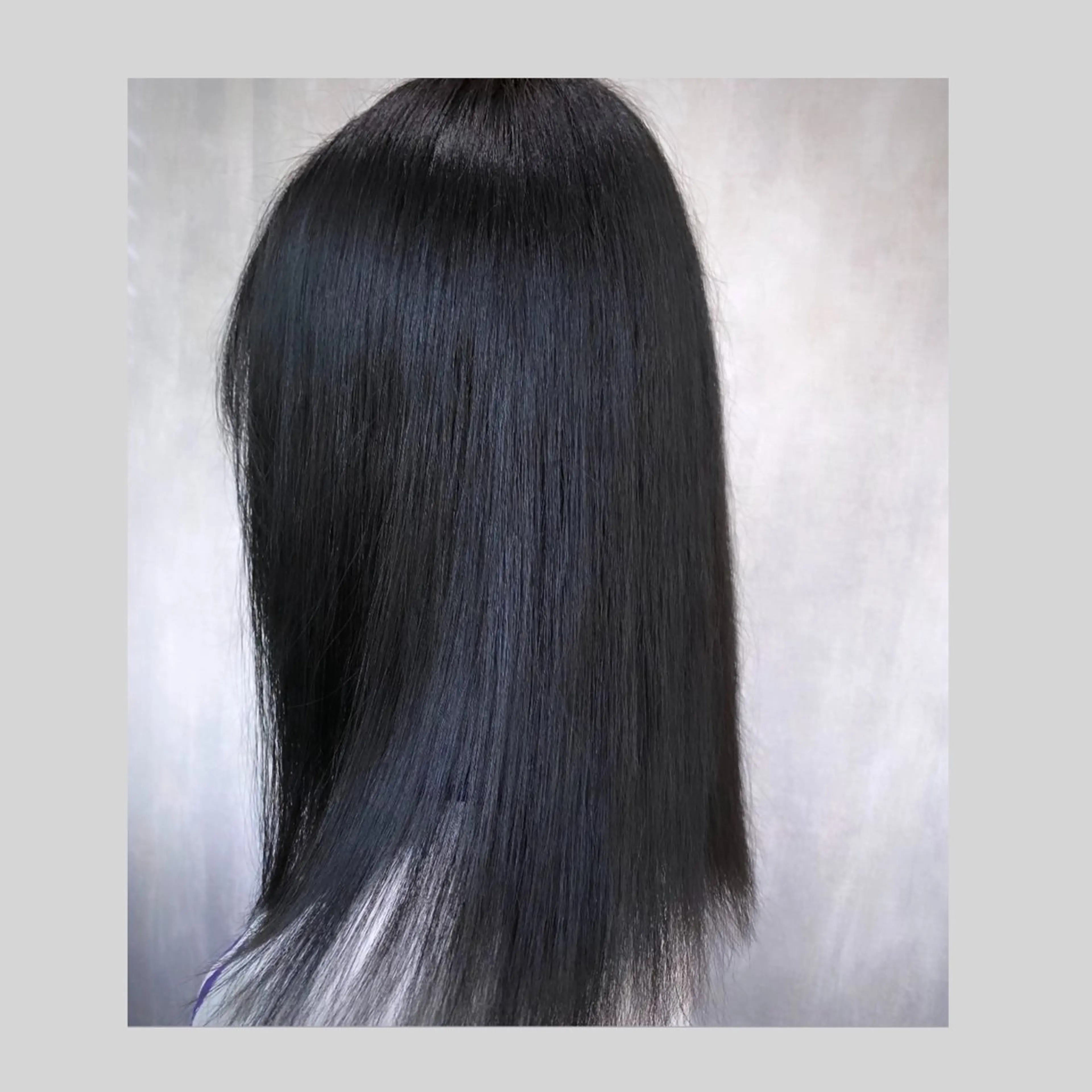 ミディアム カラー 黒髪 トリートメント 佐藤 沙也輝のヘアスタイル