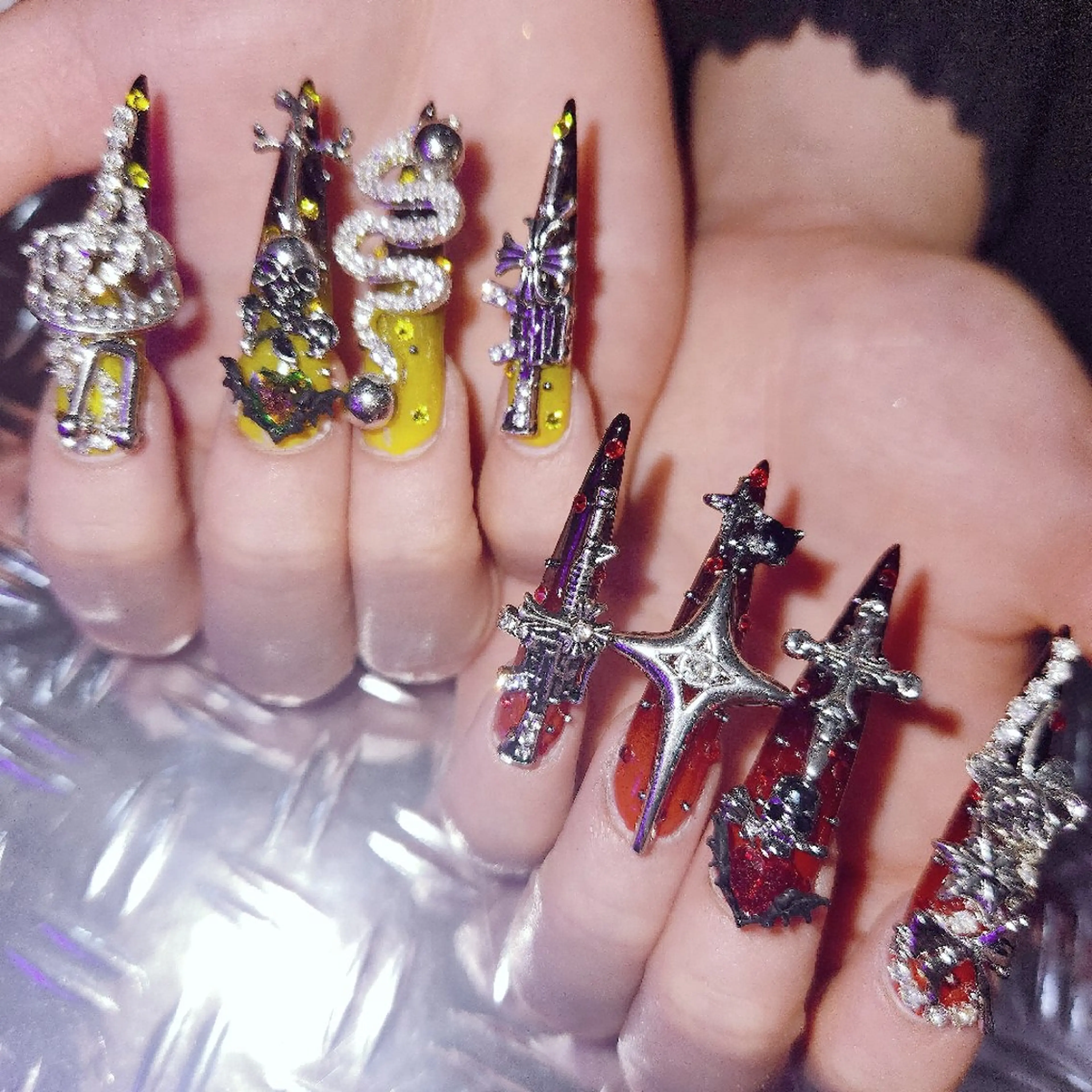 ネイル 梅田🦄中崎町🩵 u n o 0 1のネイルデザイン