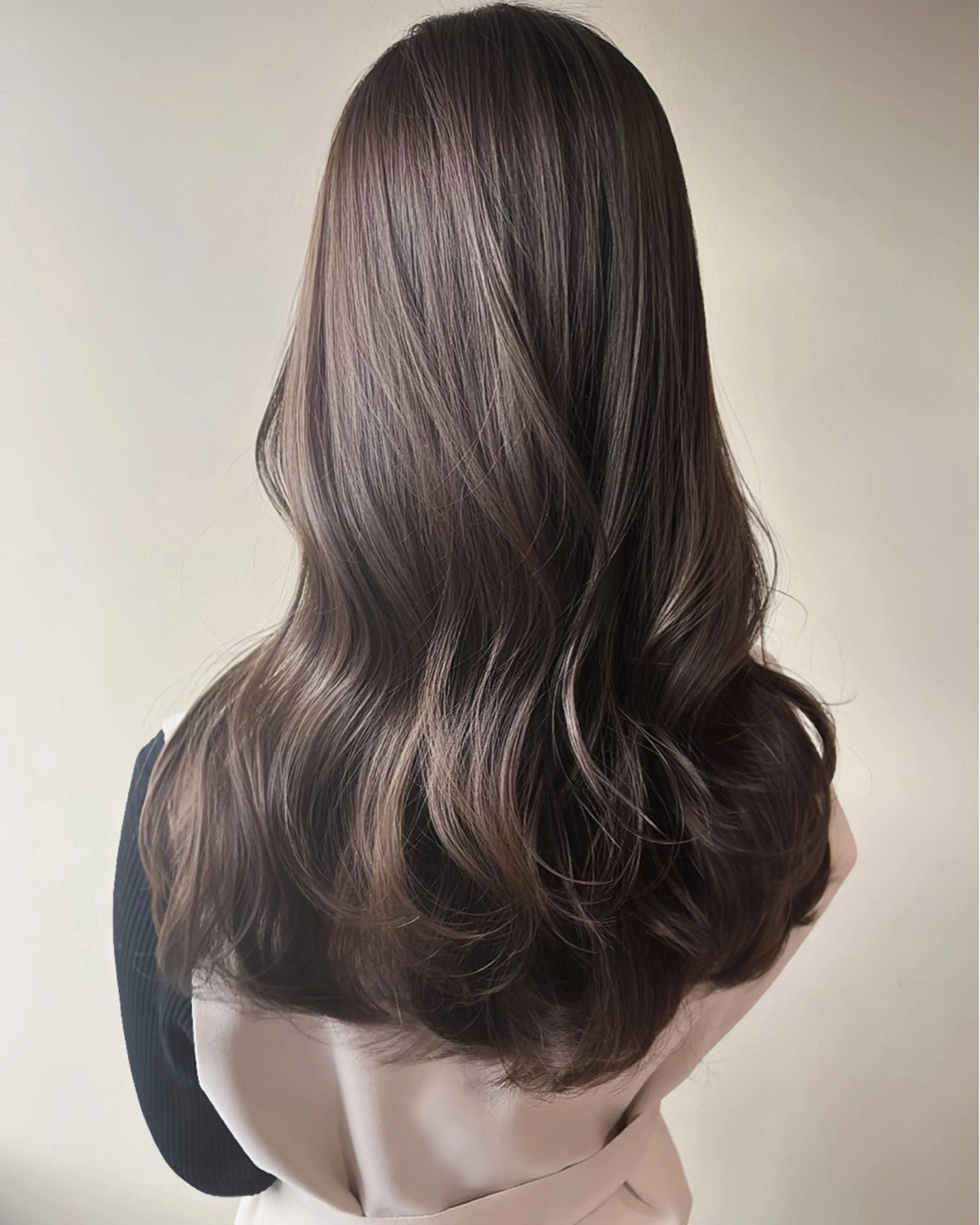 ロング 奥田 蓮のヘアスタイル