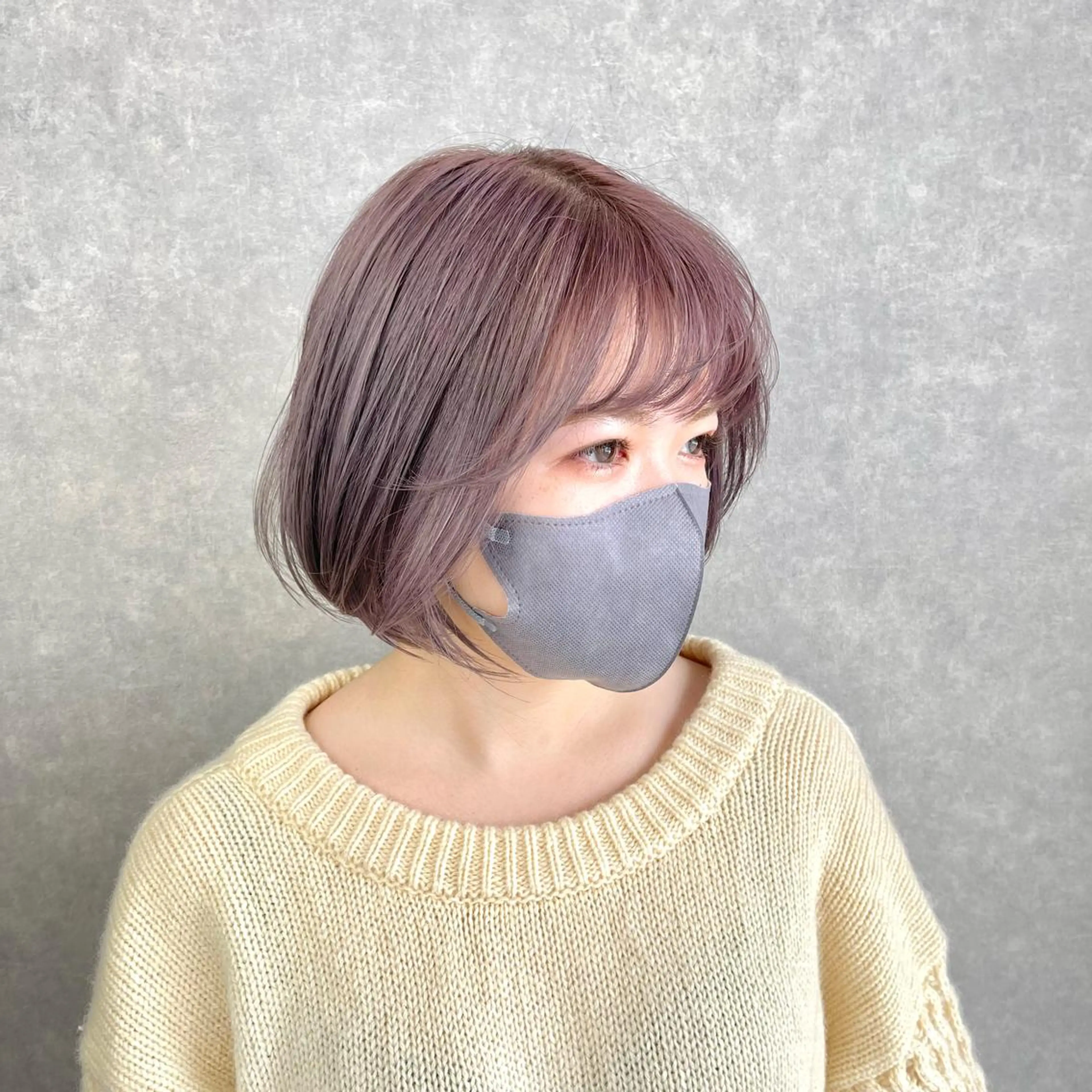 ショート カラー カット ヘアカラー トリートメント 一ノ瀬 暁のヘアスタイル