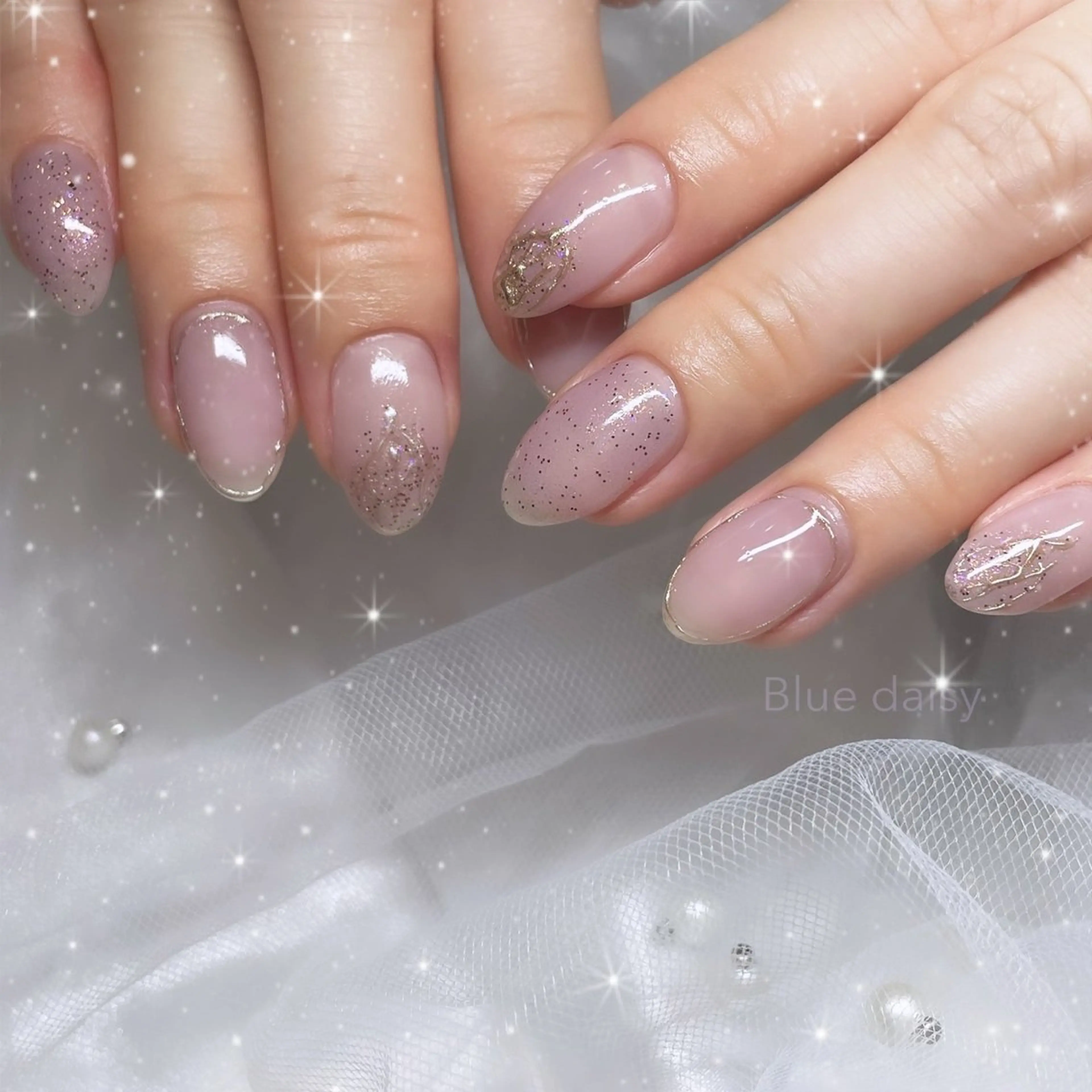 ネイル ハンドネイル Blue　daisy　栄本店 【ブルーデイジー】所属・Blue daisy 栄本店のネイルデザイン