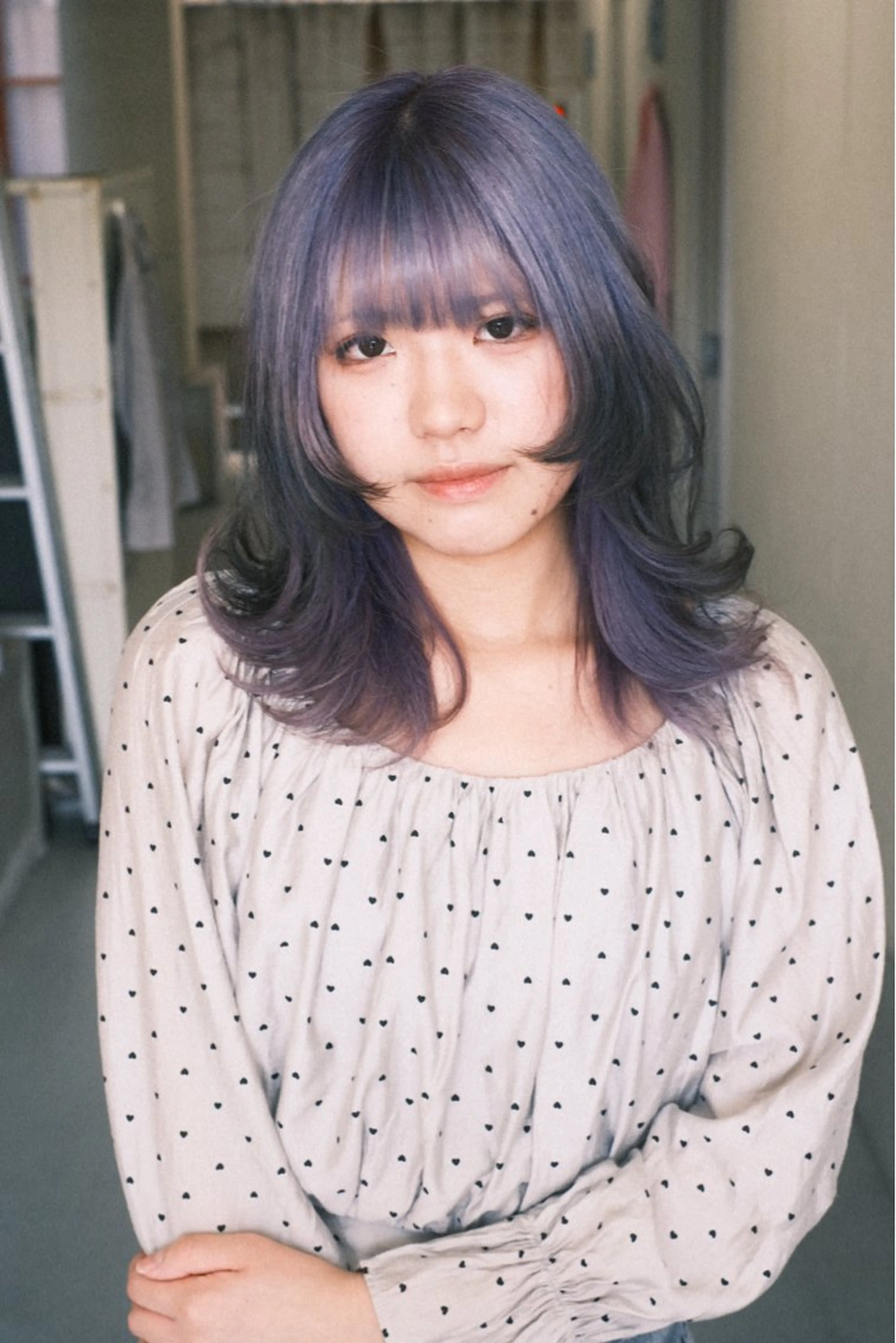 ミディアム カラー ヘアアレンジ ヘアカラー トリートメント 個性爆弾💣 ダブルカラー/ゆかのヘアスタイル